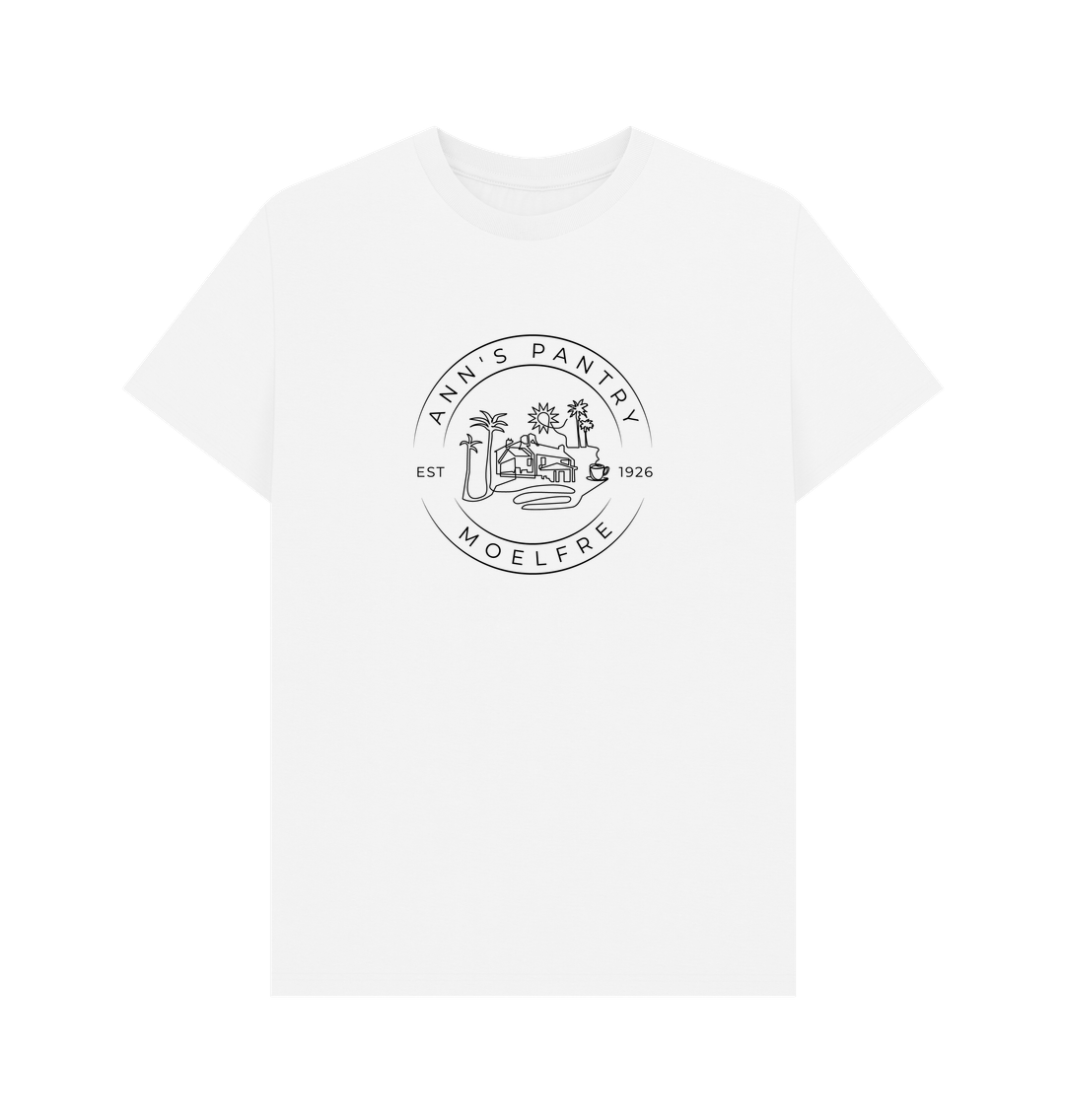 White Ann's Pantry Front Logo 2  t-shirt