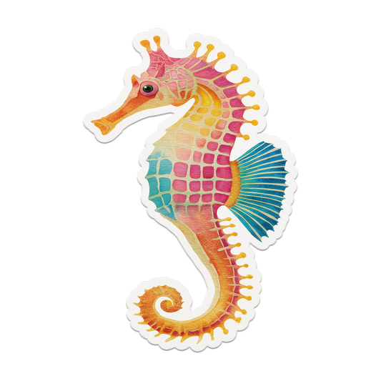 Seahorse Seaside Coastal Postcards Stationery Notecards