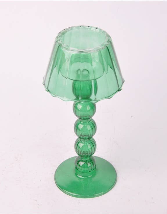 McGowan & Rutherford Ltd - Dark Green Multi Ball Lamp-Style Glass Tealight Holder