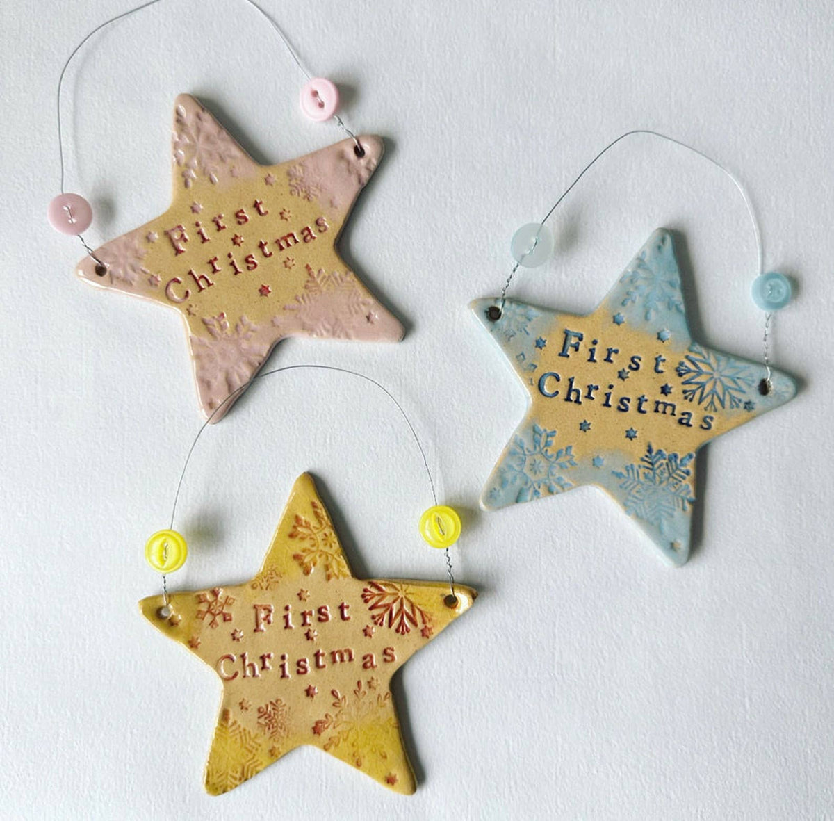 First Christmas star ornament