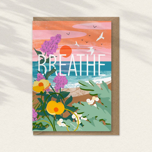 Onneke - Breathe Greeting Card