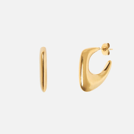 Coast Waterproof Gold Hoop Earrings