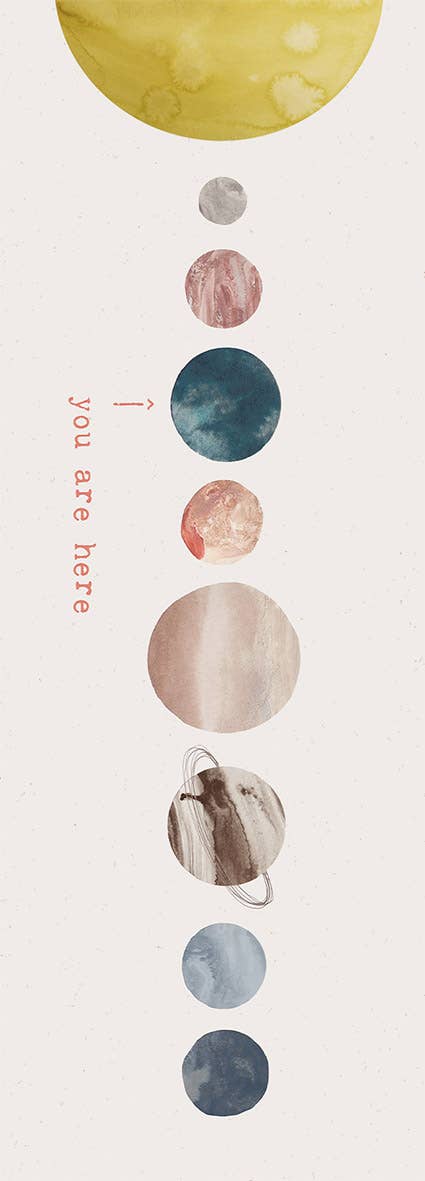 Anna Cosma - YOU ARE HERE - BOOKMARK