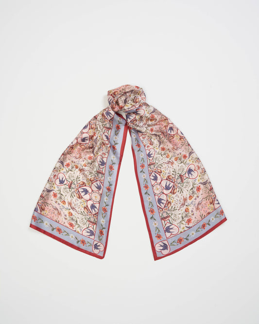 FABLE Folksy Fox Silky Scarf
