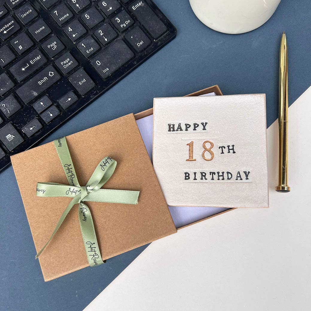 18th Birthday  Coaster