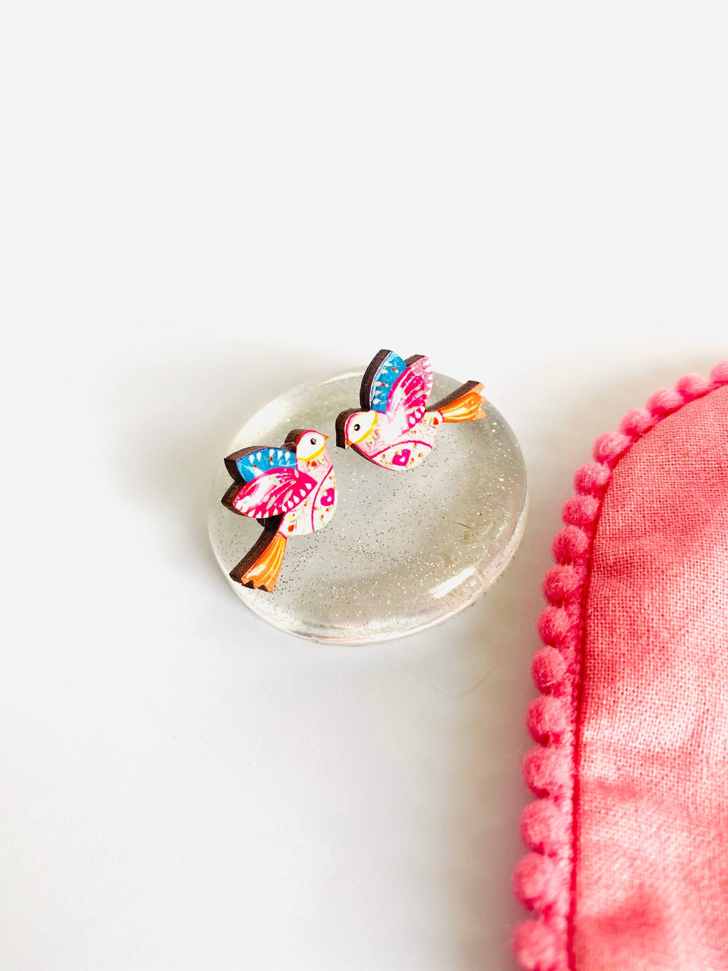 Rosie Rose Parker - Bird summer studs