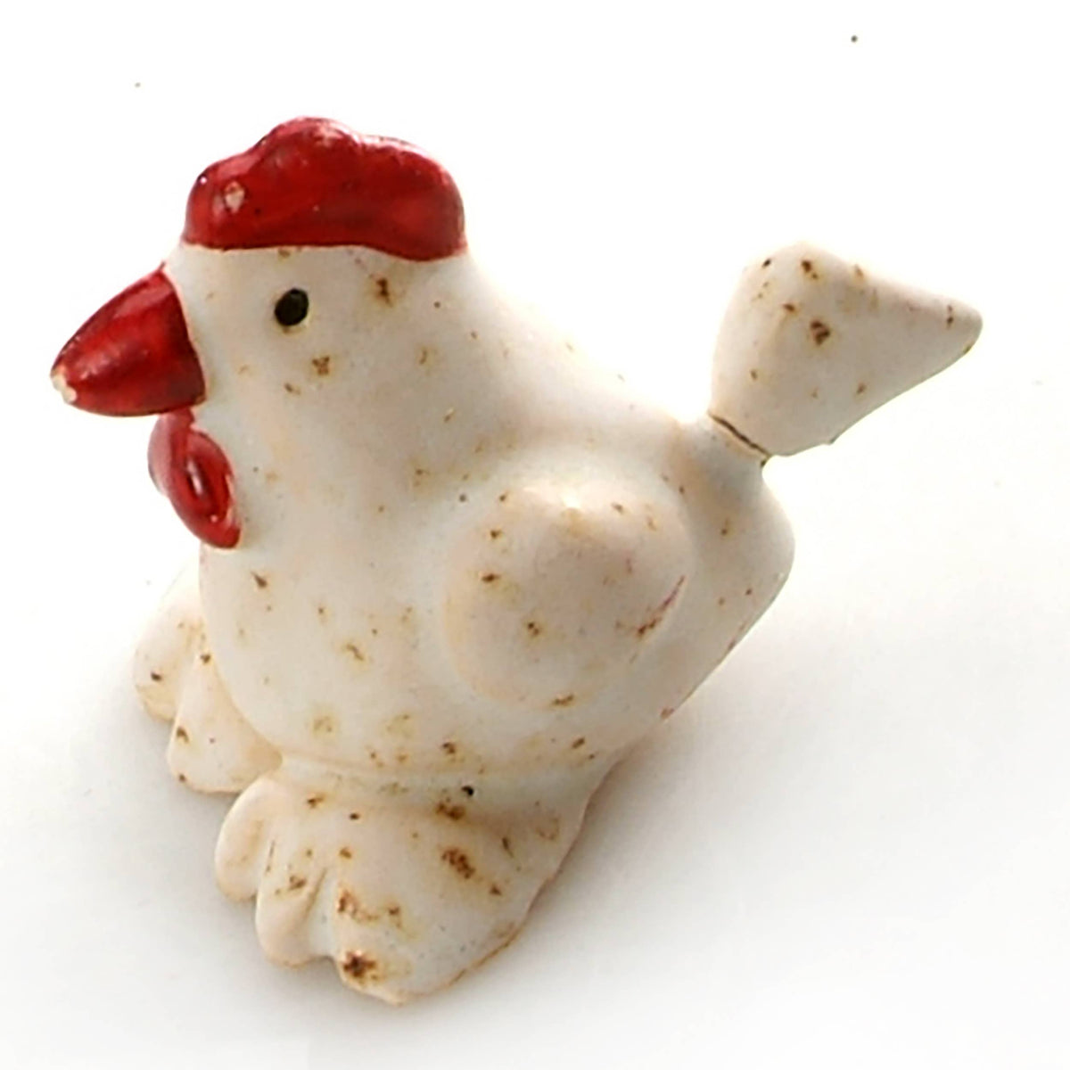 Mini Cute Cockerel Ceramic Figurine | Supplied at Random
