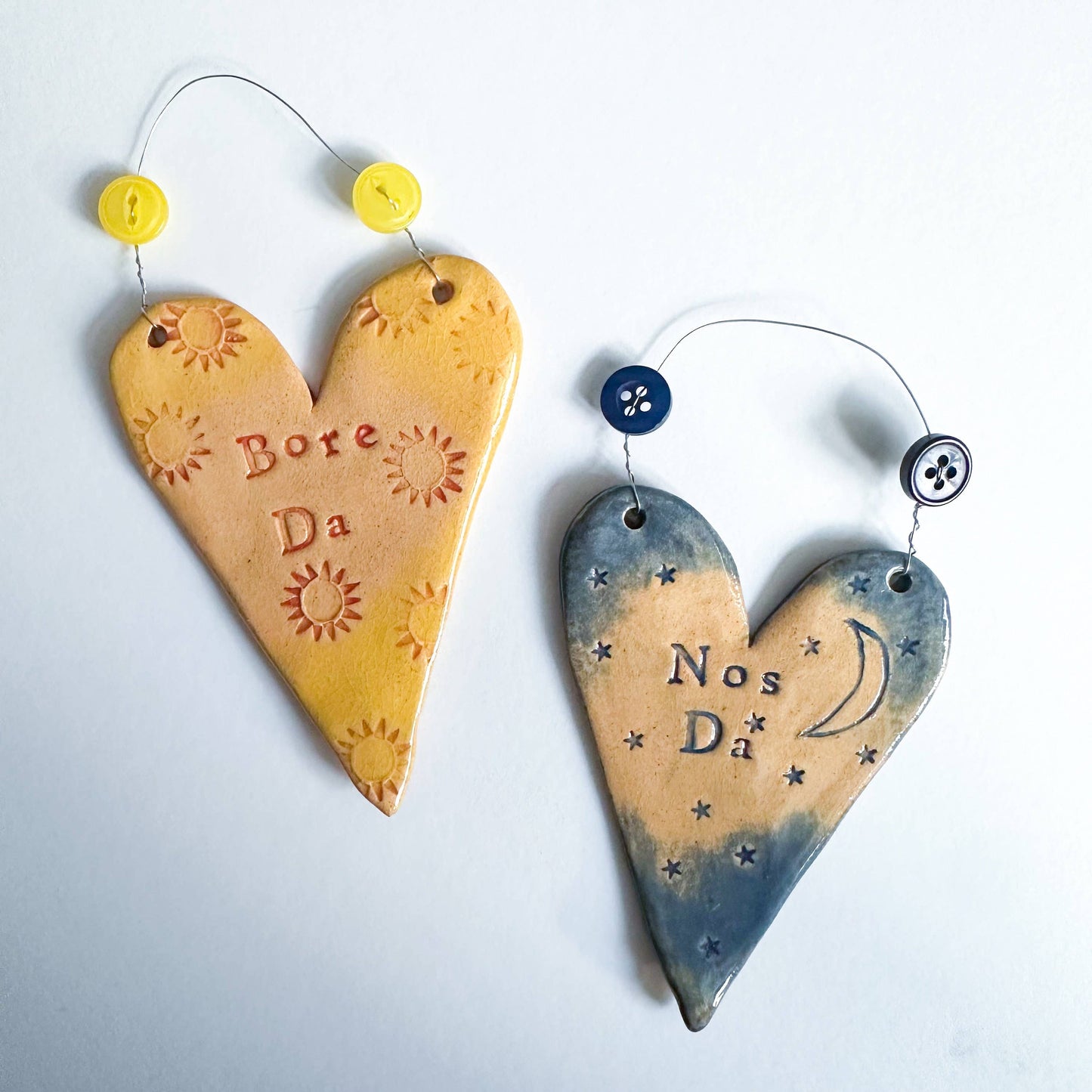 Bore Da Ceramic Hanging Heart