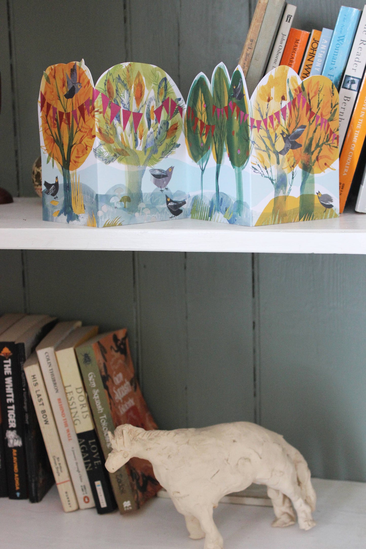 Esther Kent Design - Happy Forest Concertina Card