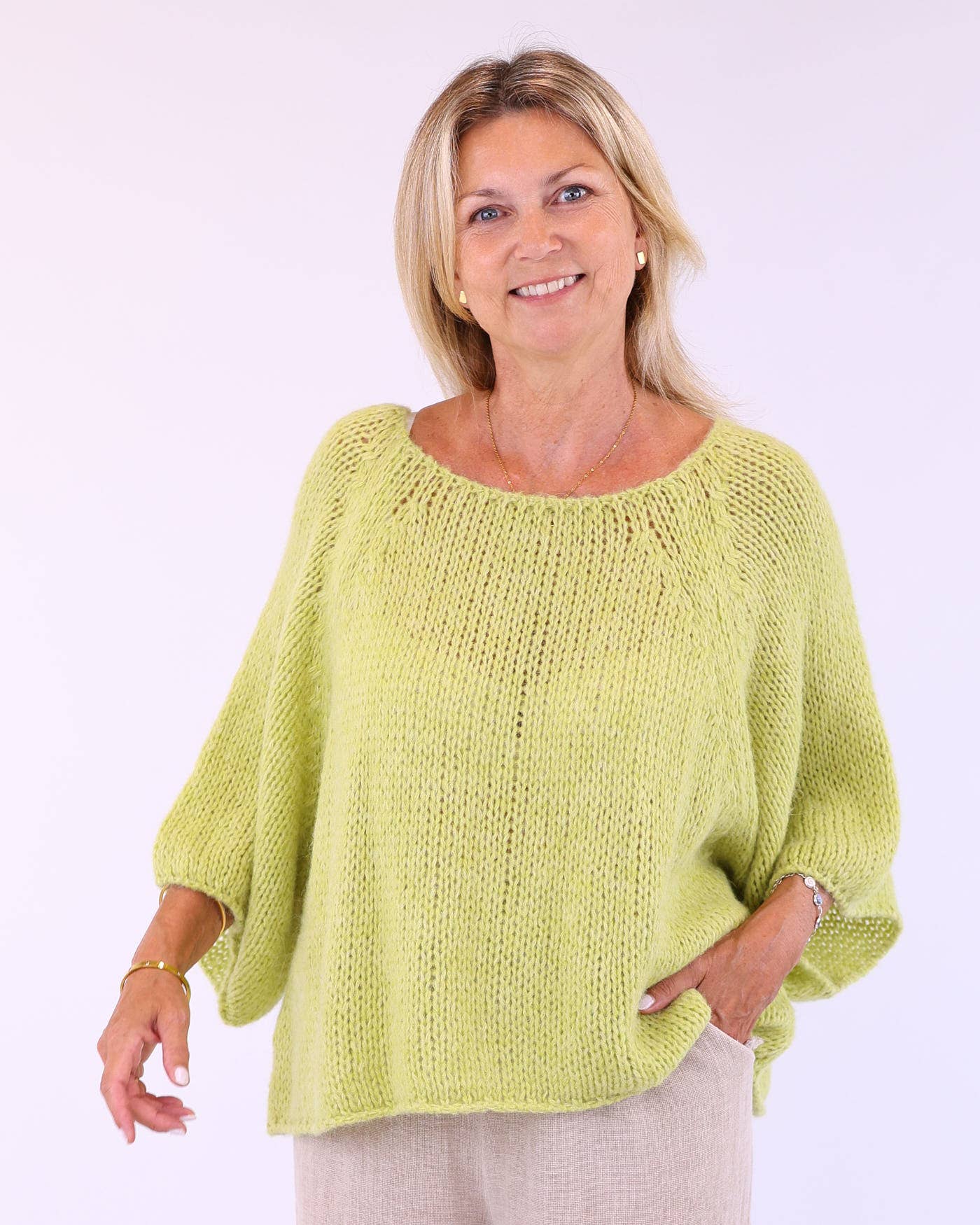 Alpaca Blend Swing Jumper