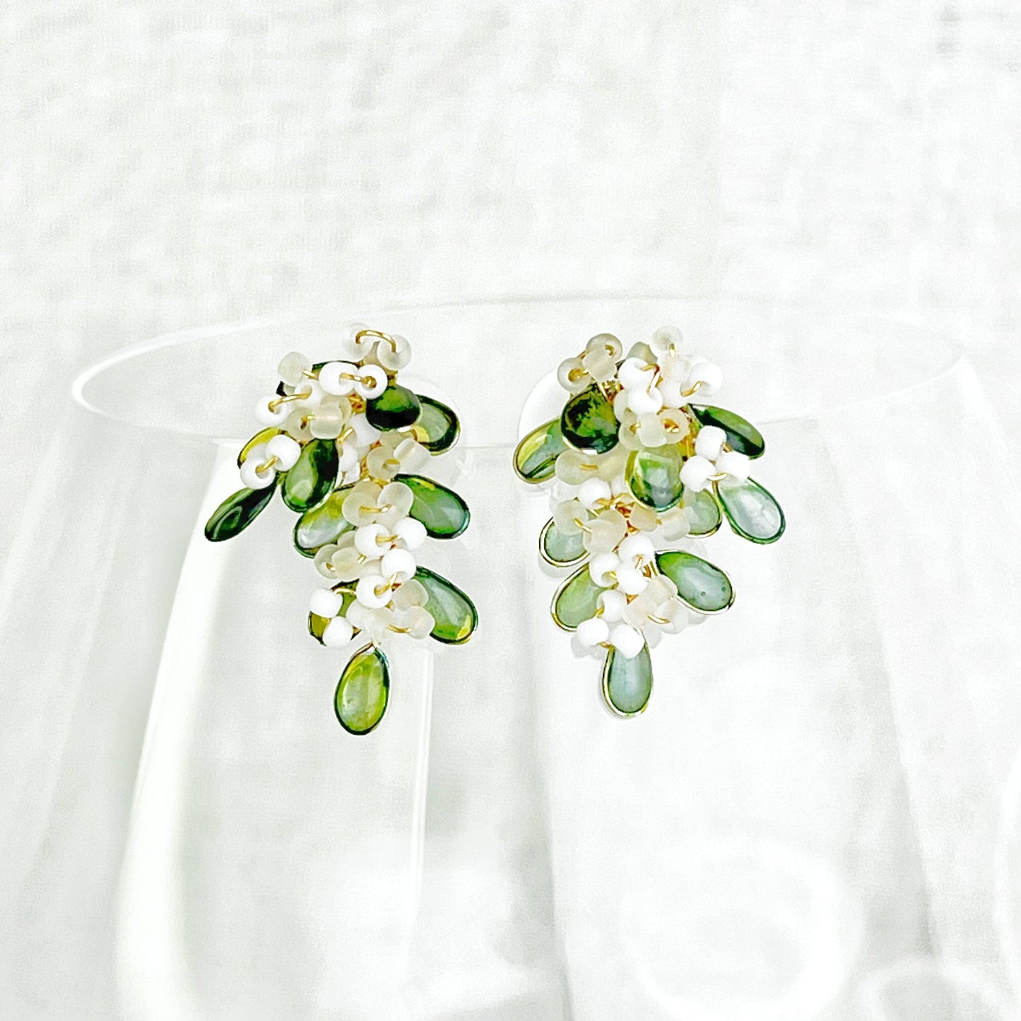 Ninaouity - Handmade Olive Branches Earrings