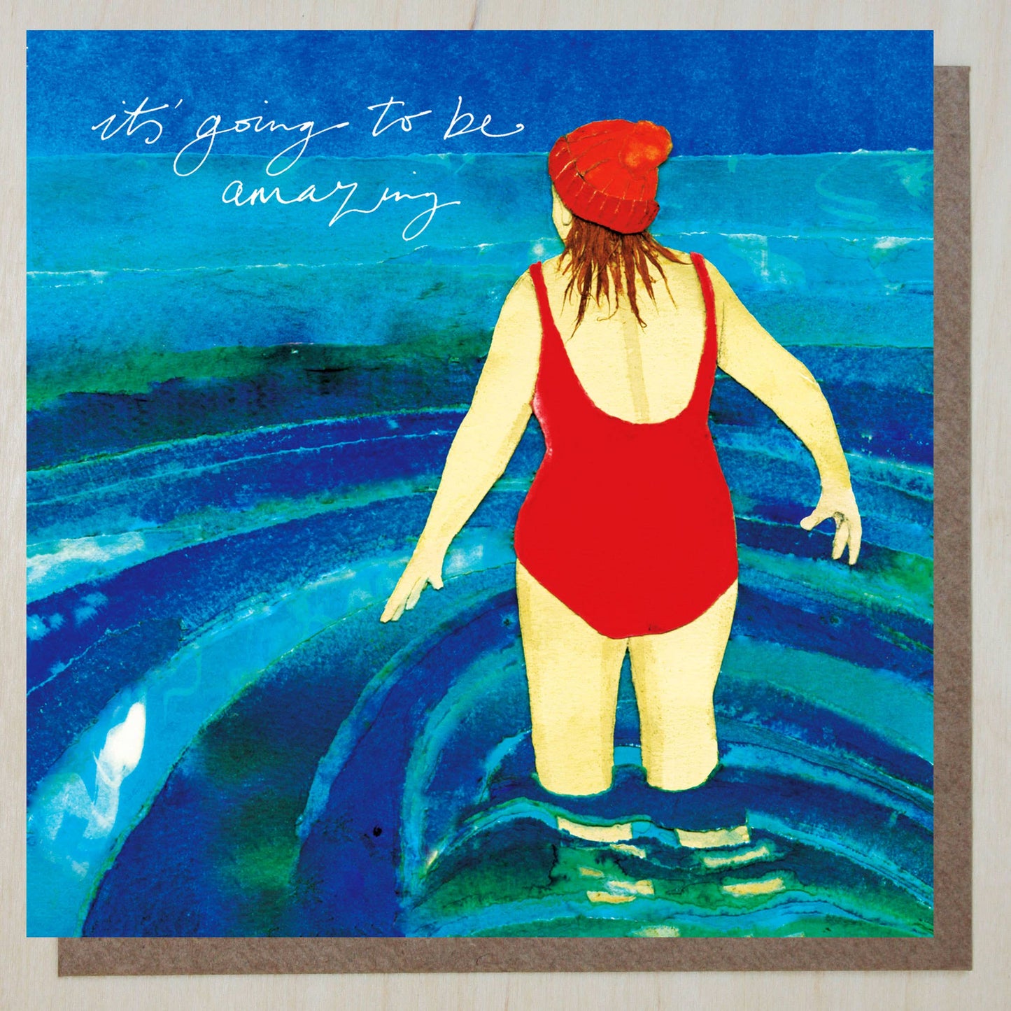 Windsock Press - Swimming Card (it's going to be amazing)