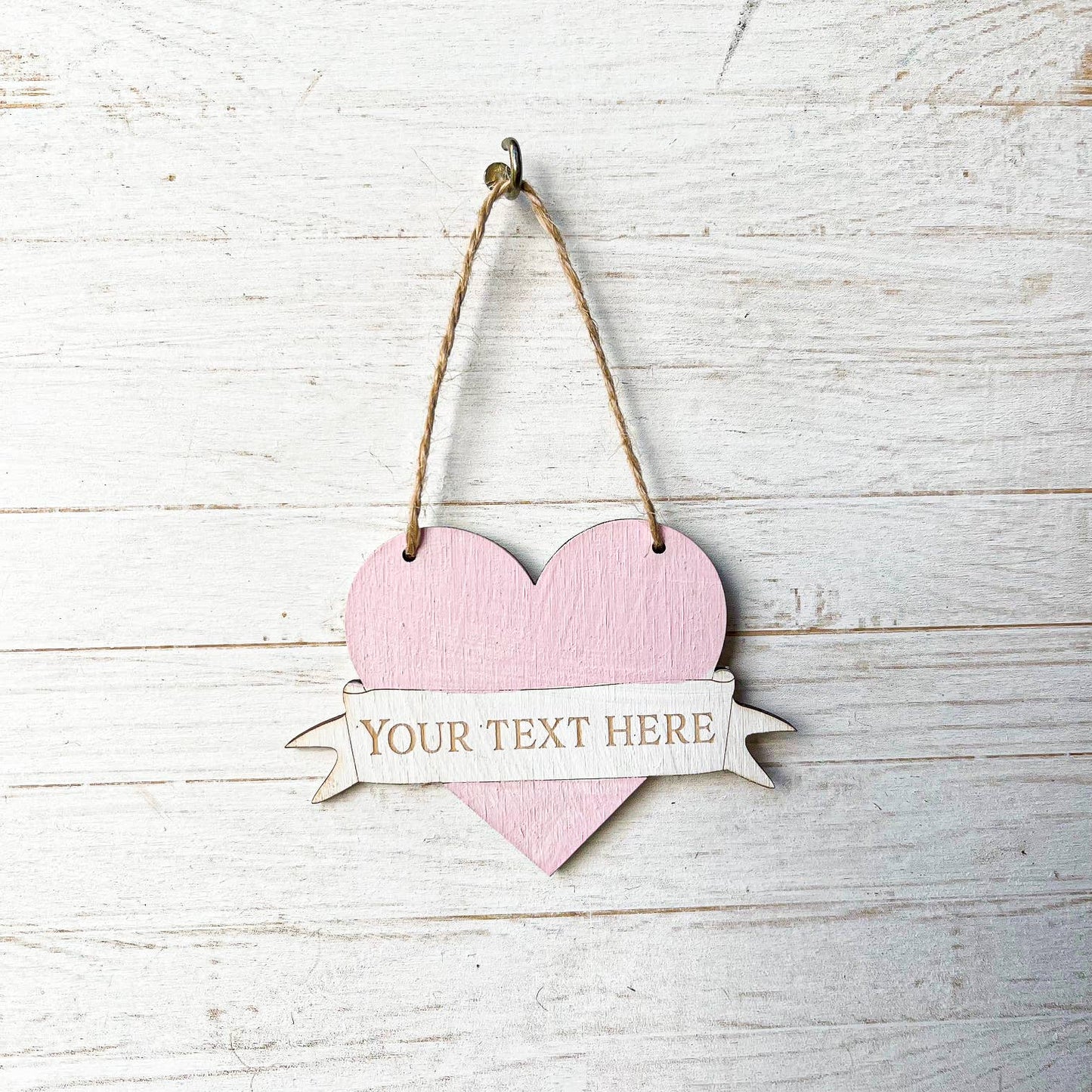 Gorgeous Little Bits - Heart "Moelfre" Decoration
