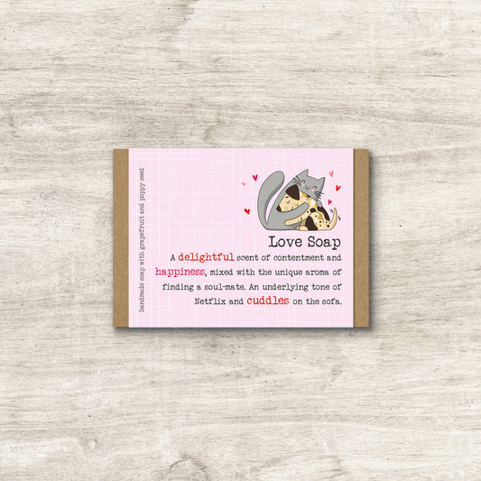 Dandelion Stationery - Love soap - Humorous Soap Gift