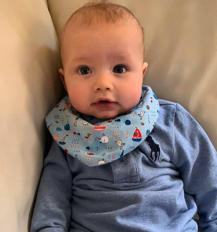 Seaside Dribble Bib