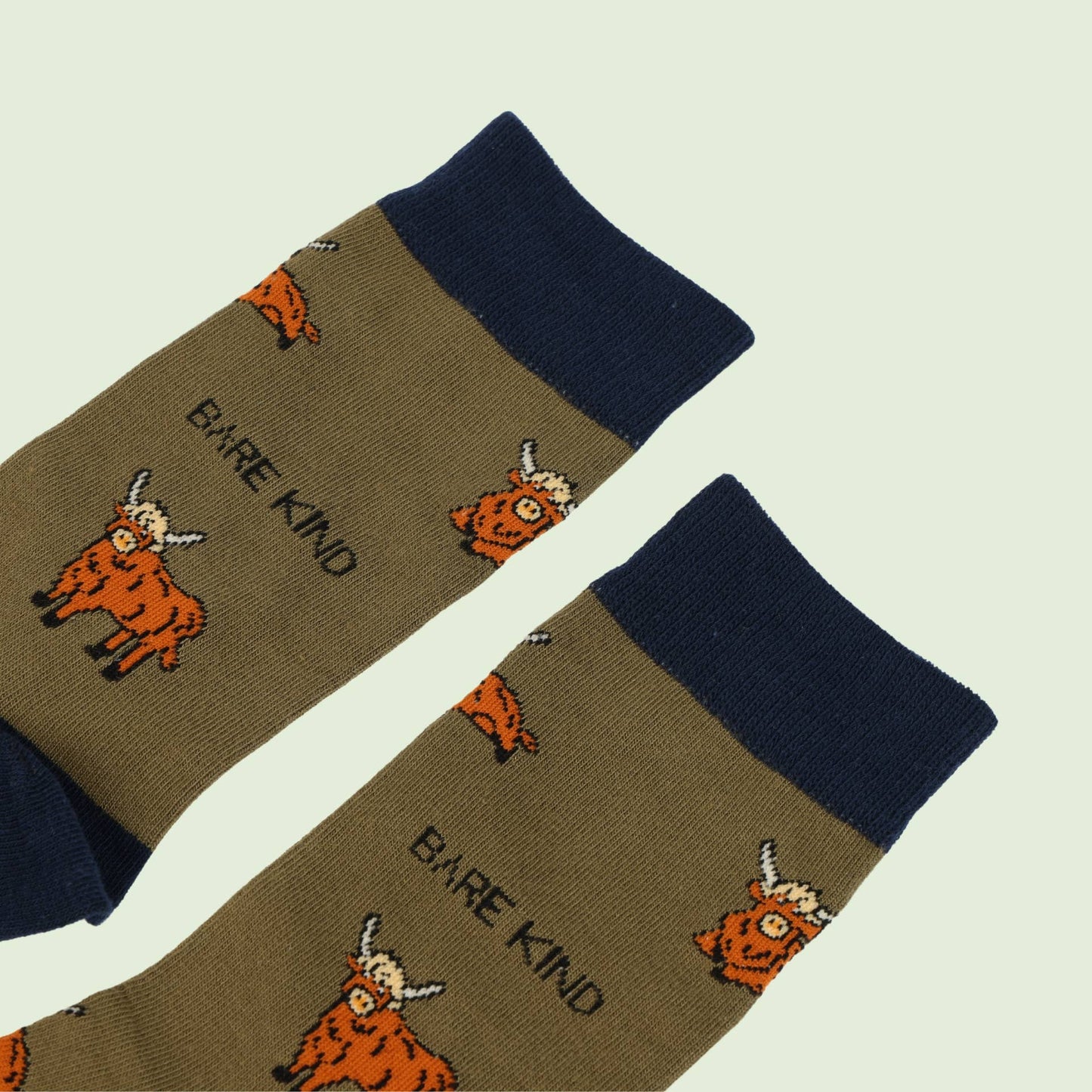 Bare Kind - Highland Cow Socks