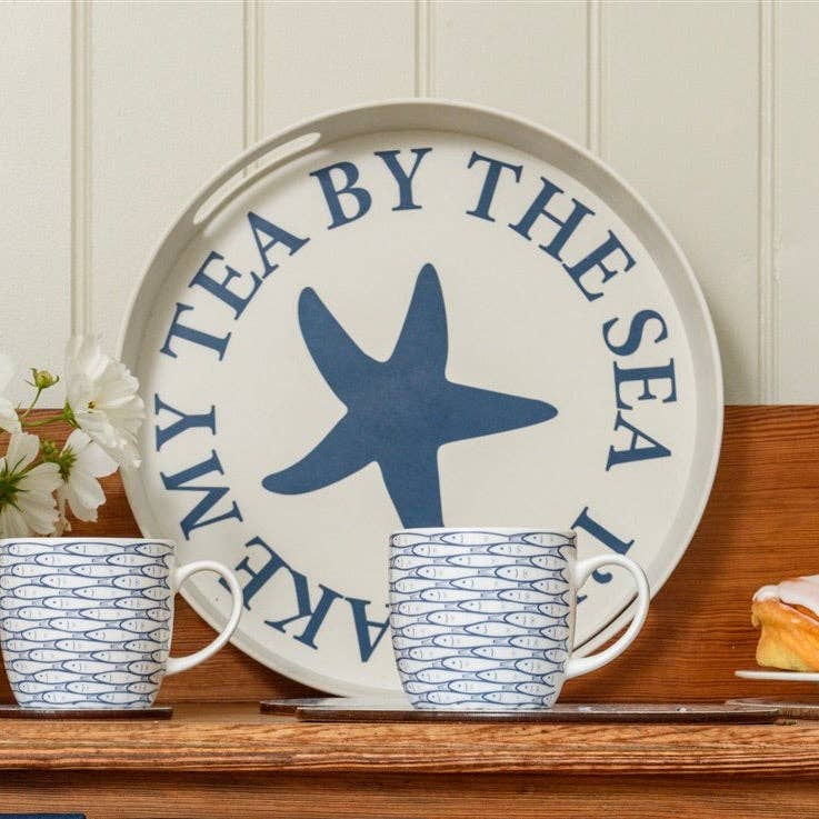 Tea by the Sea - Bamboo Fibre Starfish Tray