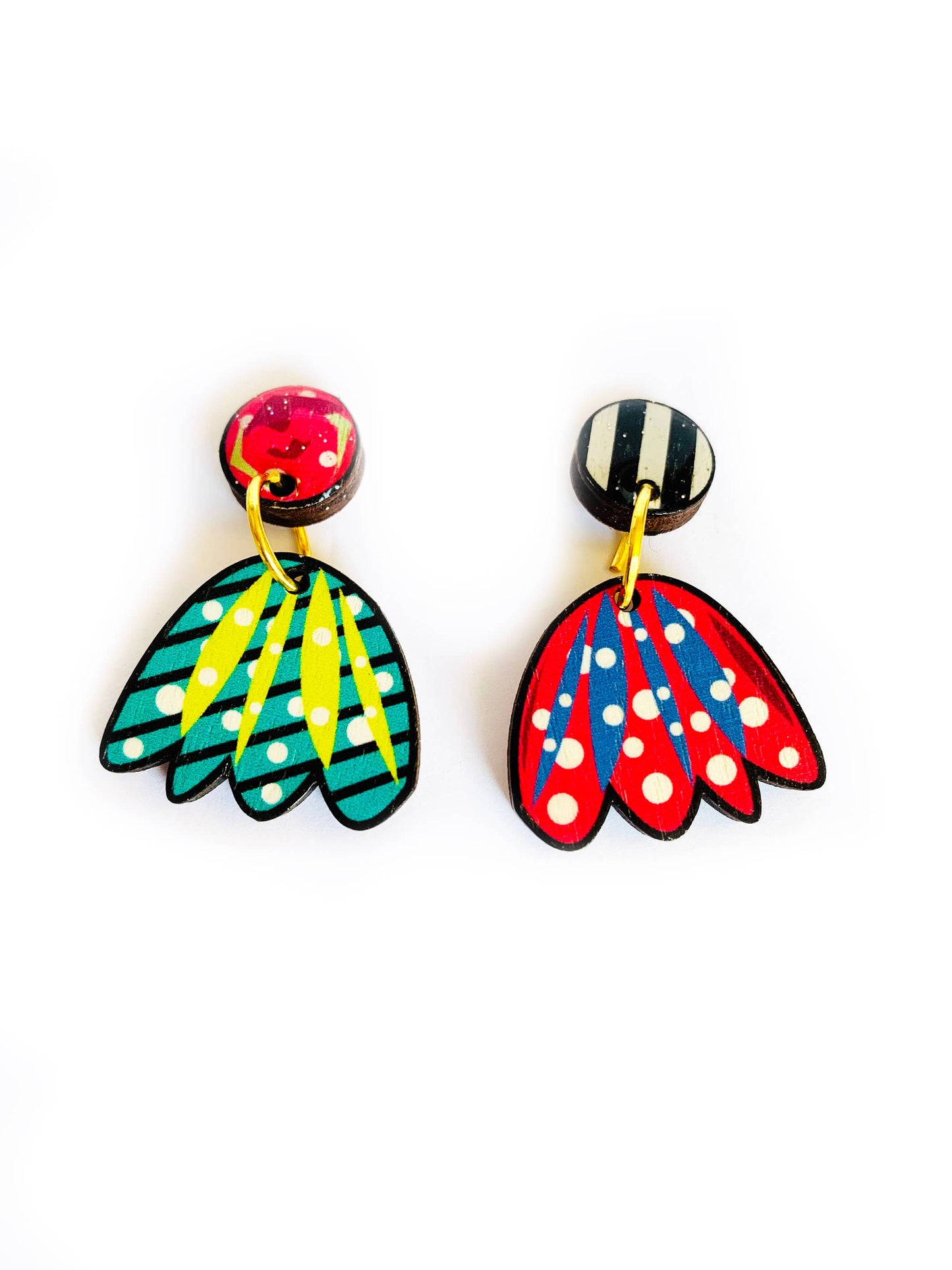 Rosie Rose Parker - Funky statement earrings