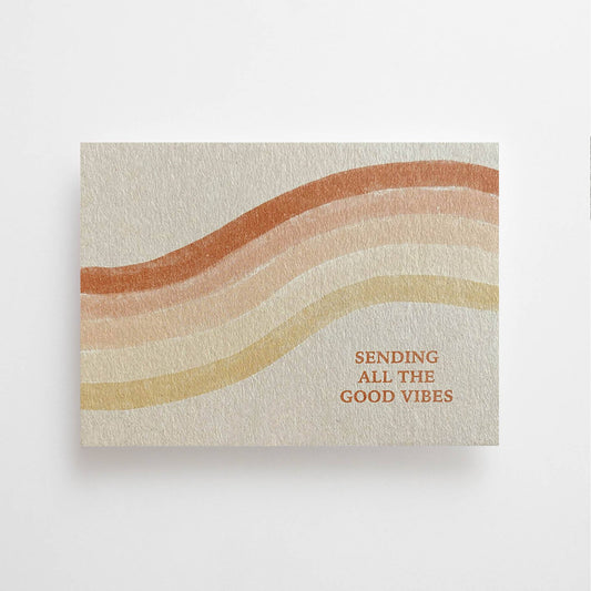 Anna Cosma - SENDING ALL THE GOOD VIBES POSTCARD