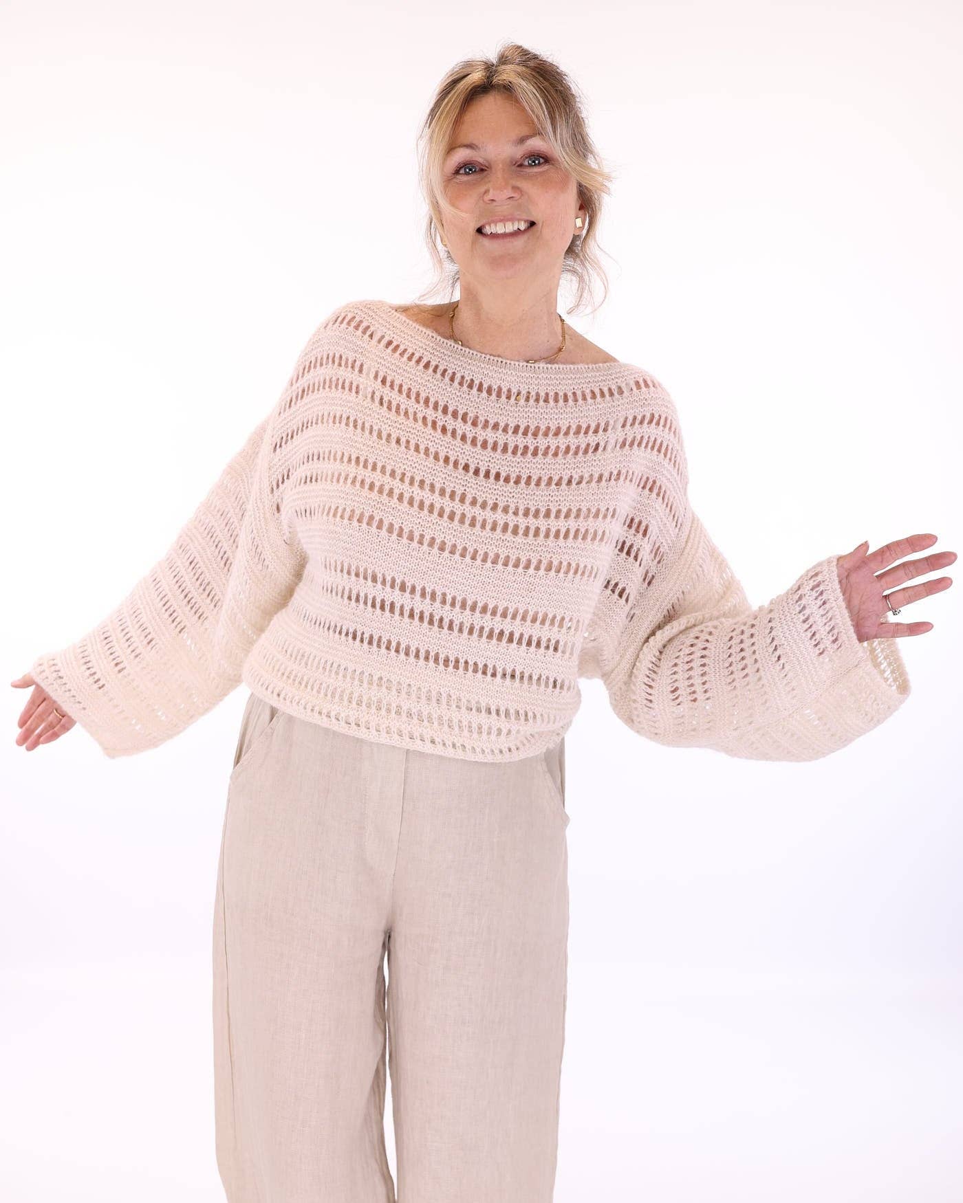 Cadenza - Alpaca Blend Sienna Jumper