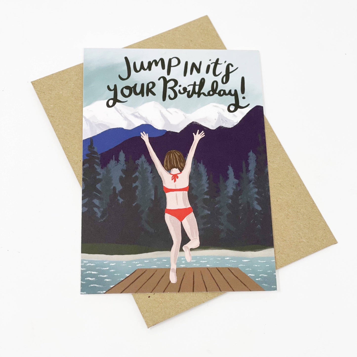 Lomond Paper Co - Jump In It's Your Birthday Card