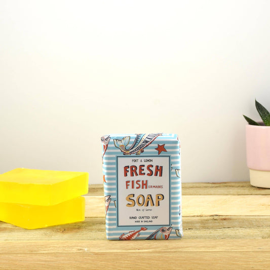Port & Lemon - Hand Crafted Soap - Fresh Fisherman Lemon Soap