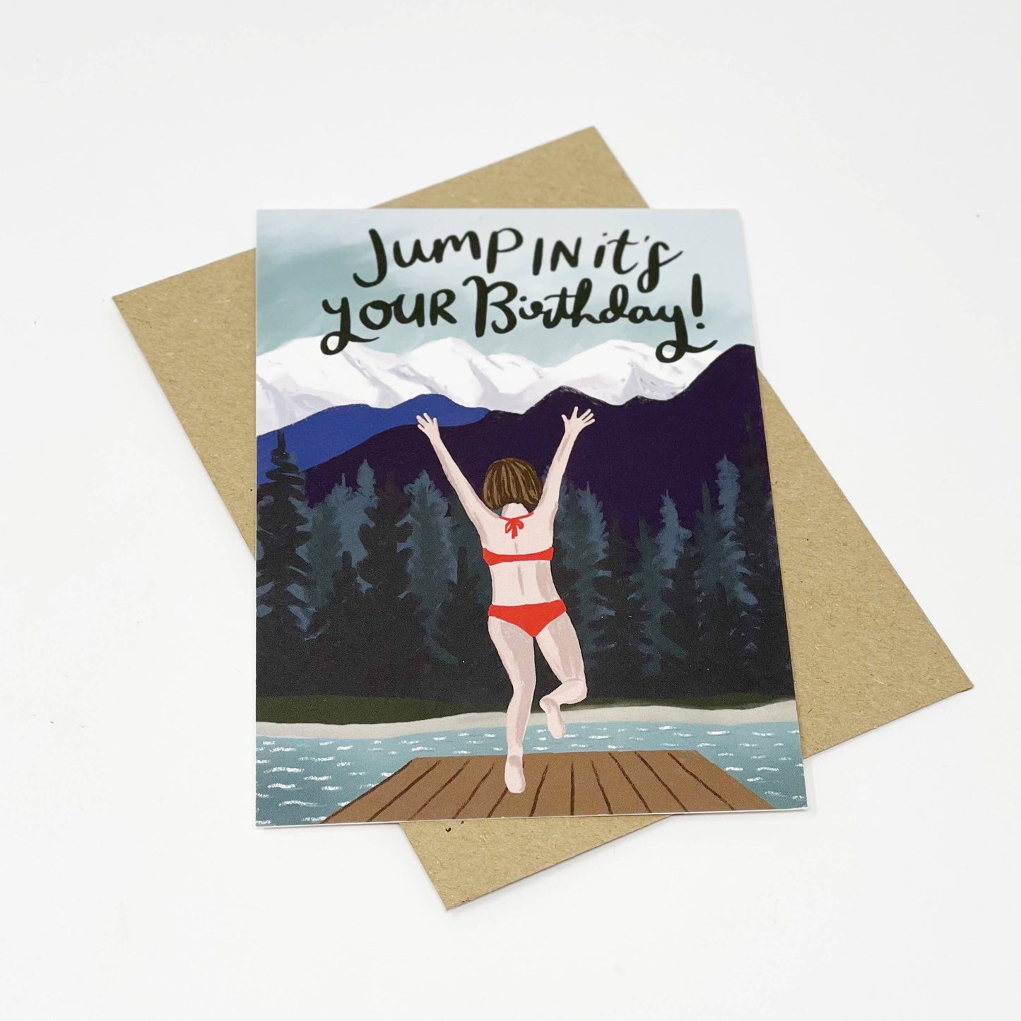 Lomond Paper Co - Jump In It's Your Birthday Card