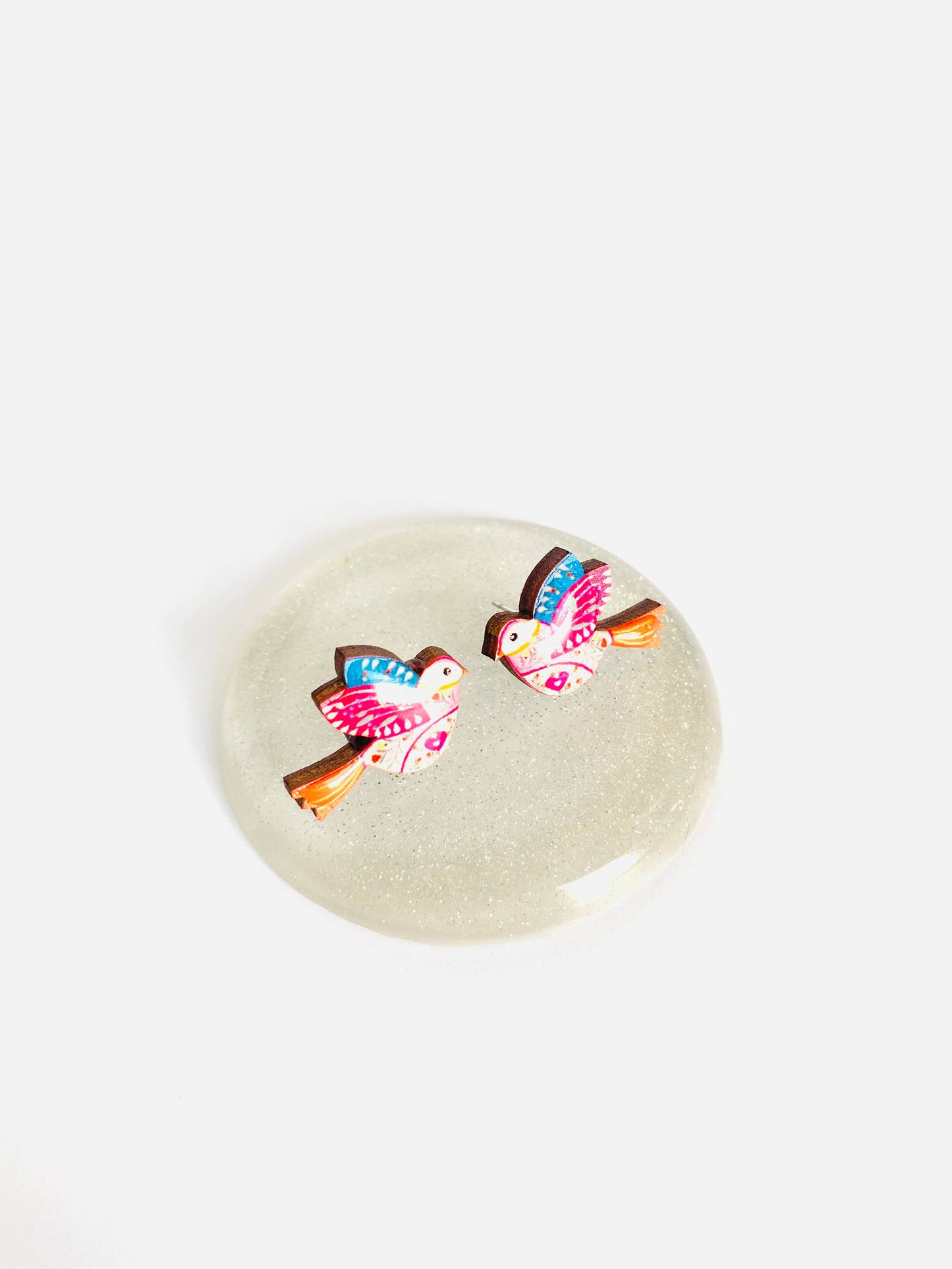 Rosie Rose Parker - Bird summer studs