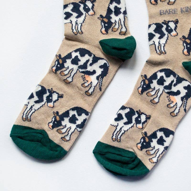 Bare Kind - Cow Socks UK