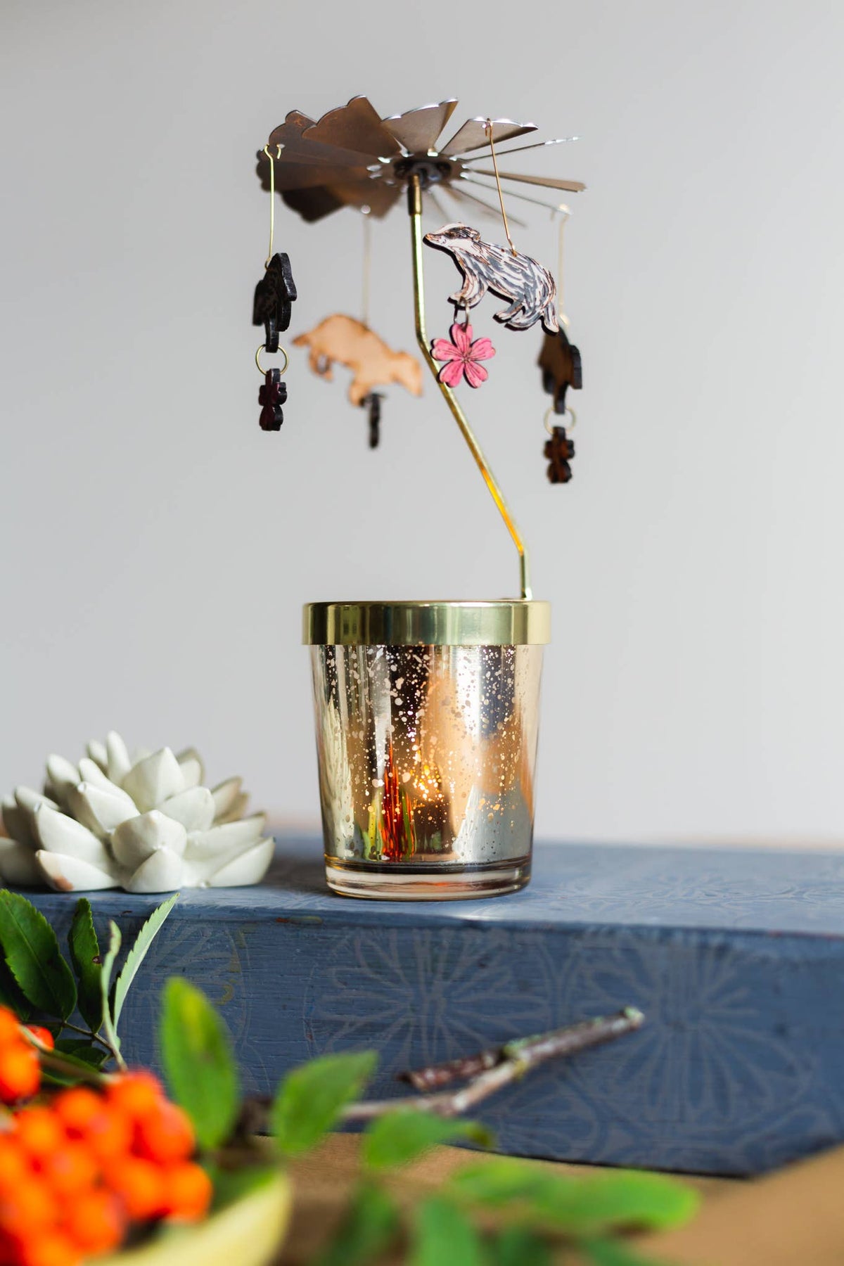 Candle Carousel with a choice of over 20 Decorations