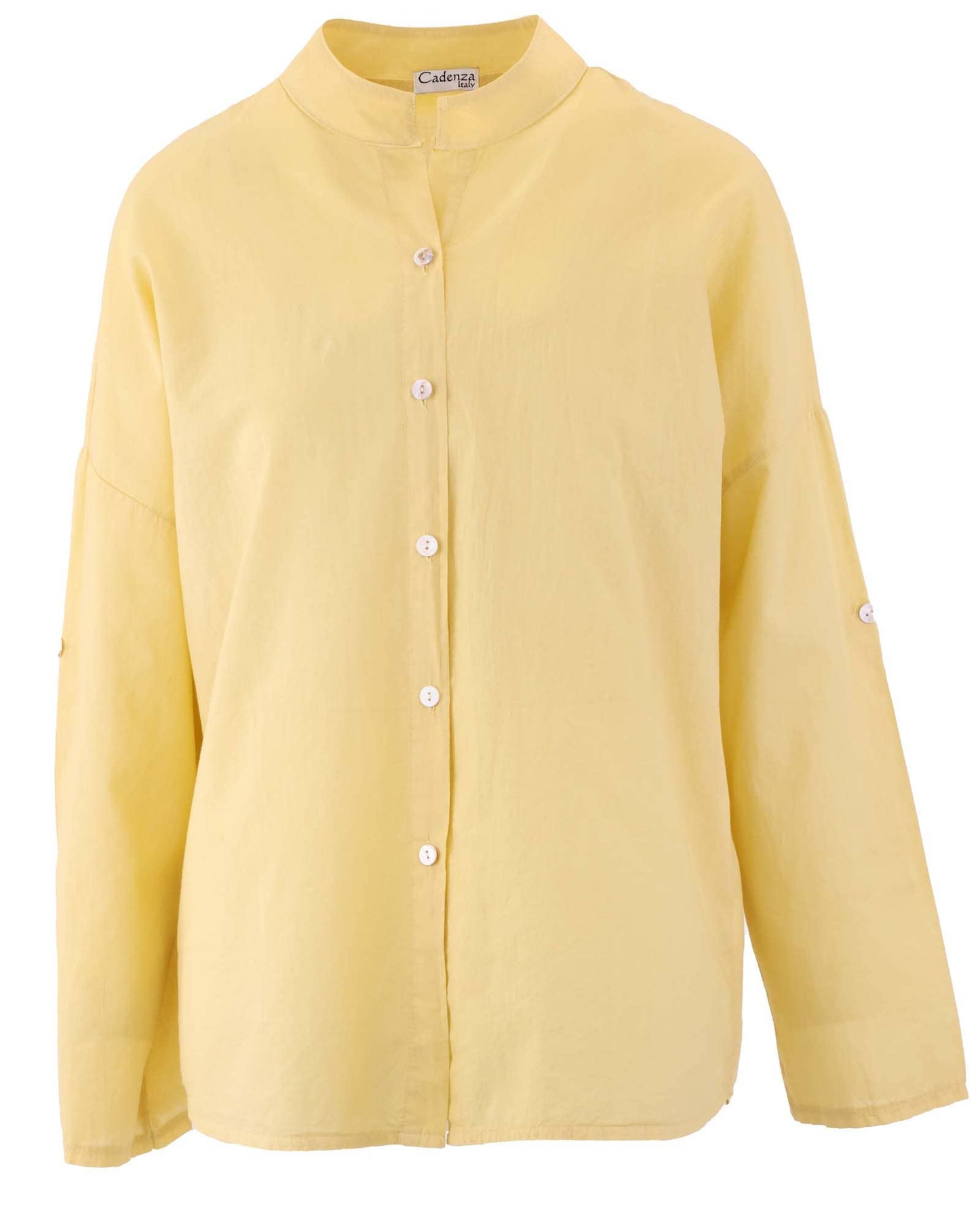 Cadenza Italy Ltd - Cotton Grandad Shirt