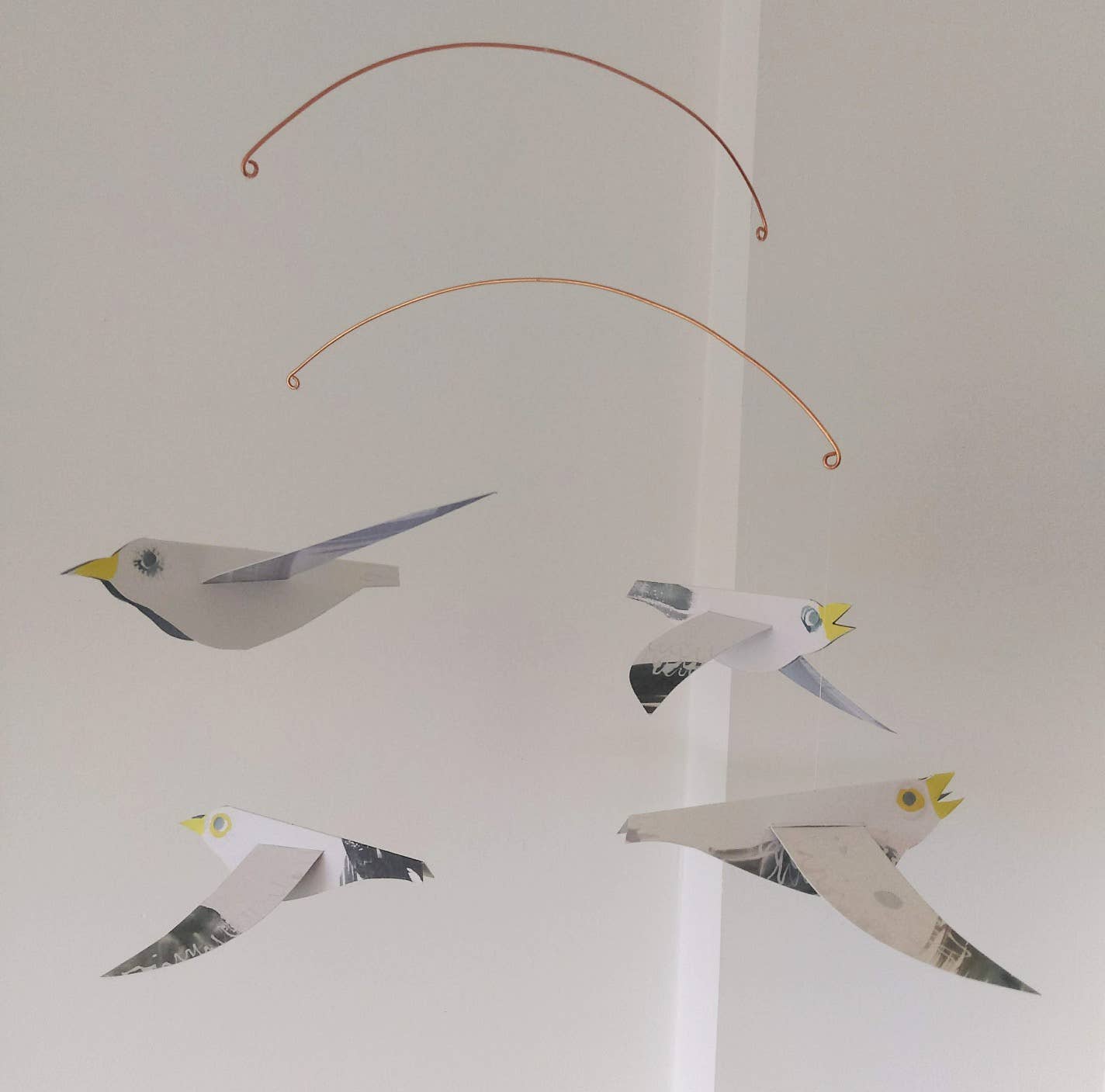 Esther Kent Design - Seagulls Handmade Paper Mobile