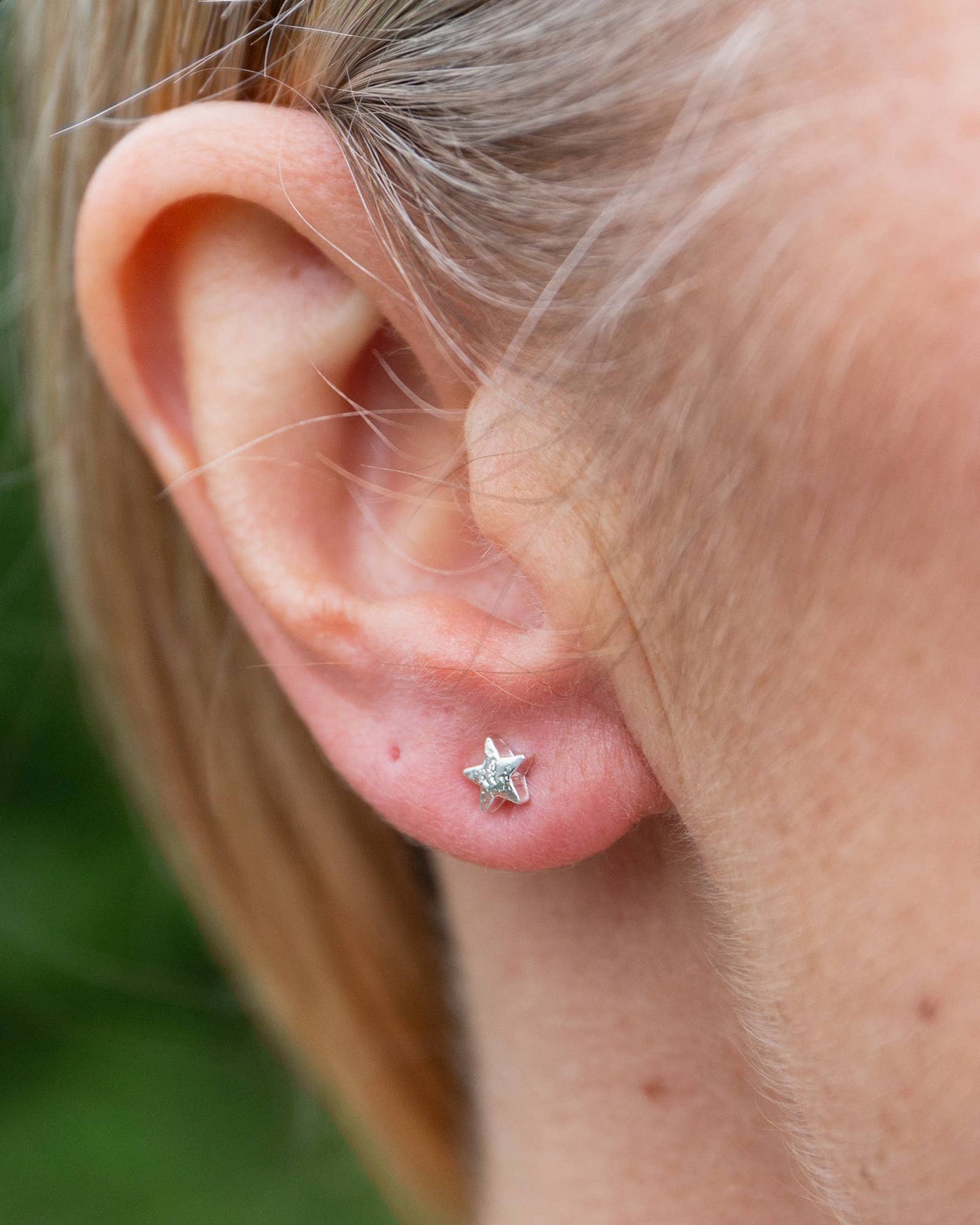 Lucy Kemp Jewellery - Sterling Silver Mini Star Studs