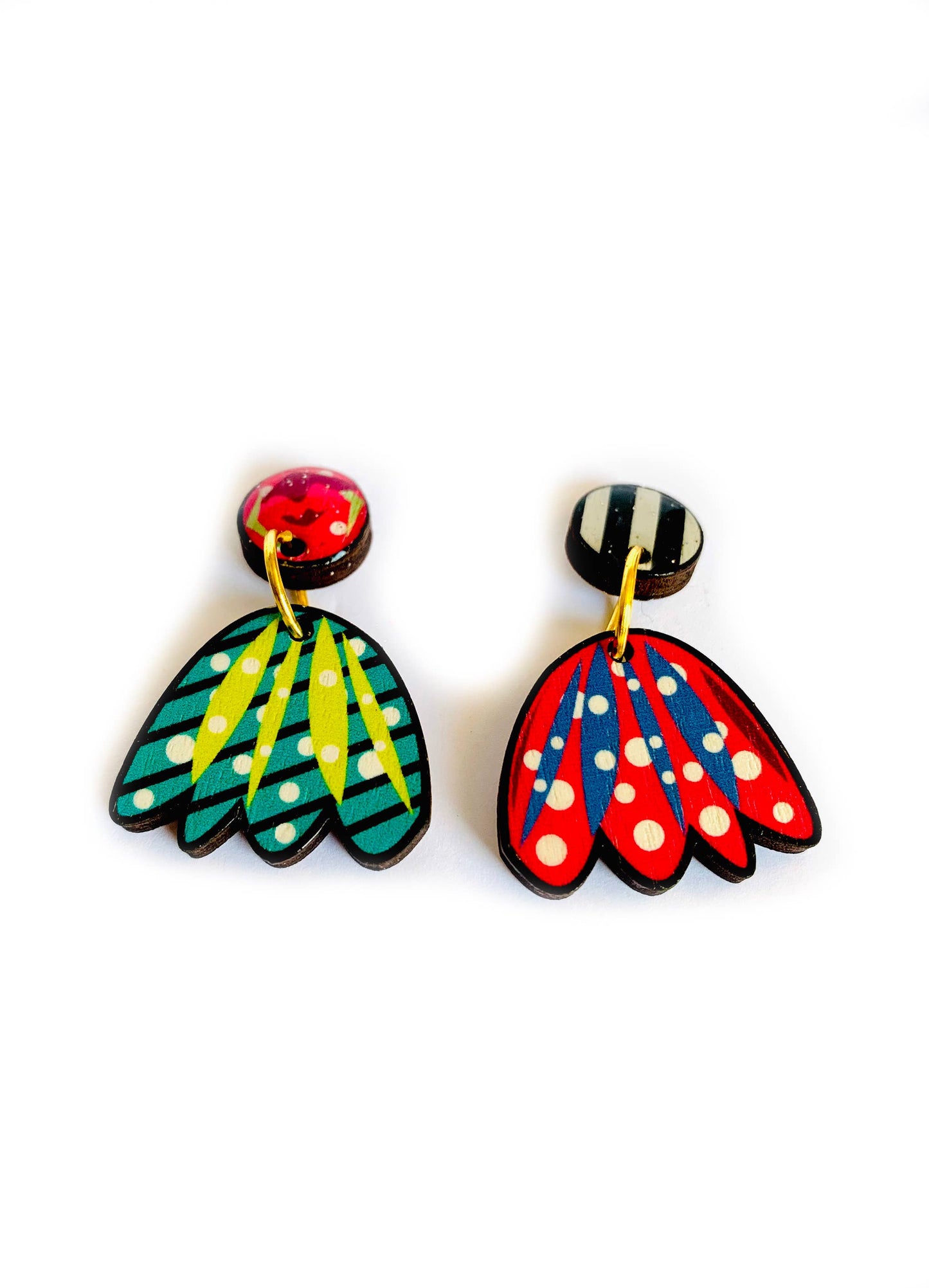 Rosie Rose Parker - Funky statement earrings