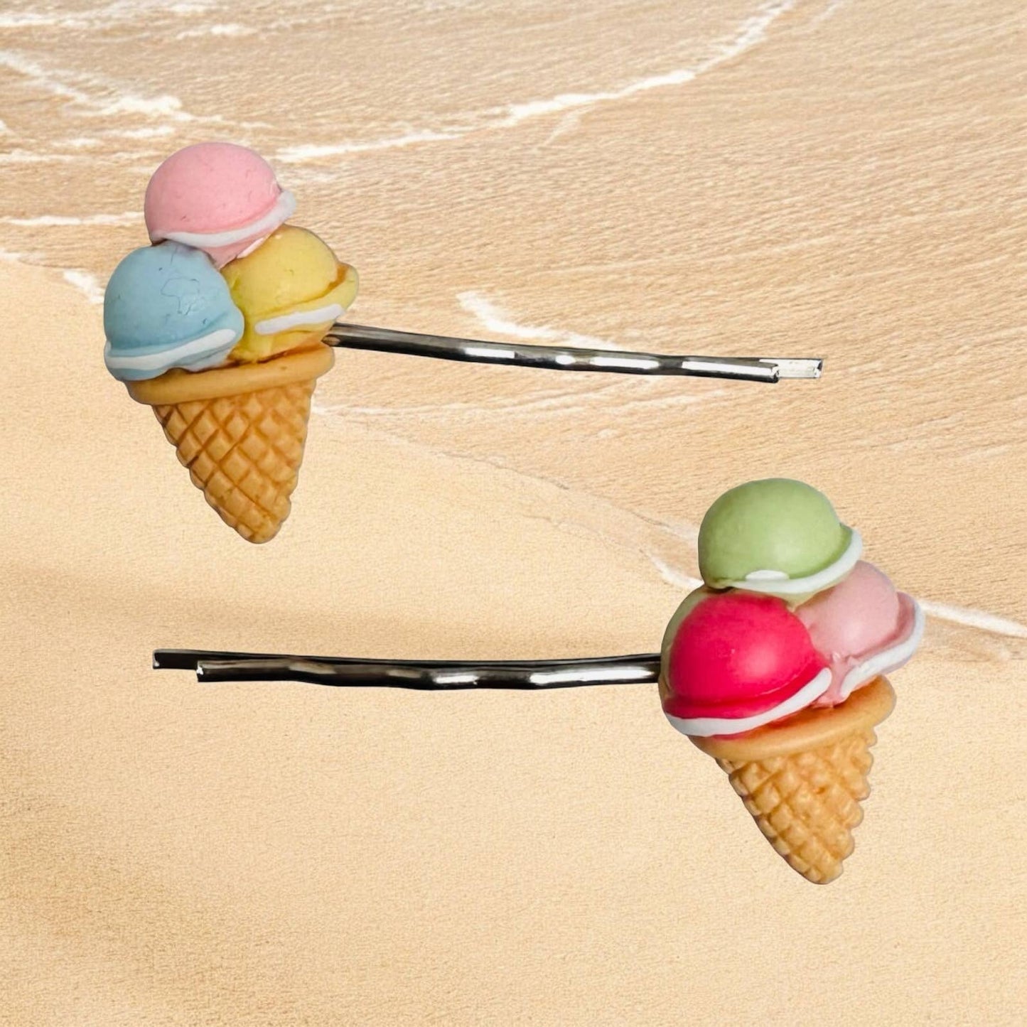 Jewells - Resin Ice Cream Hairgrip