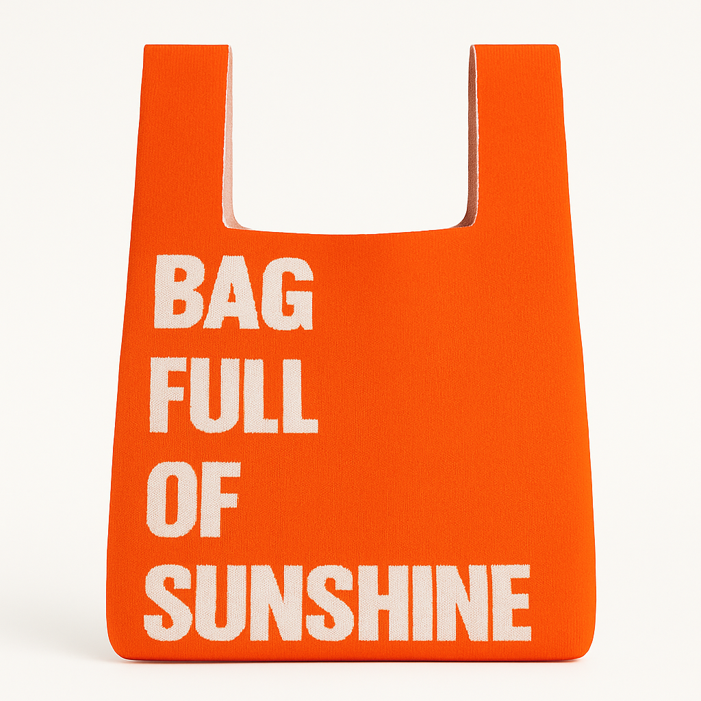 Tokeii Ltd - Bag Full of Sunshine - Knitted Bag