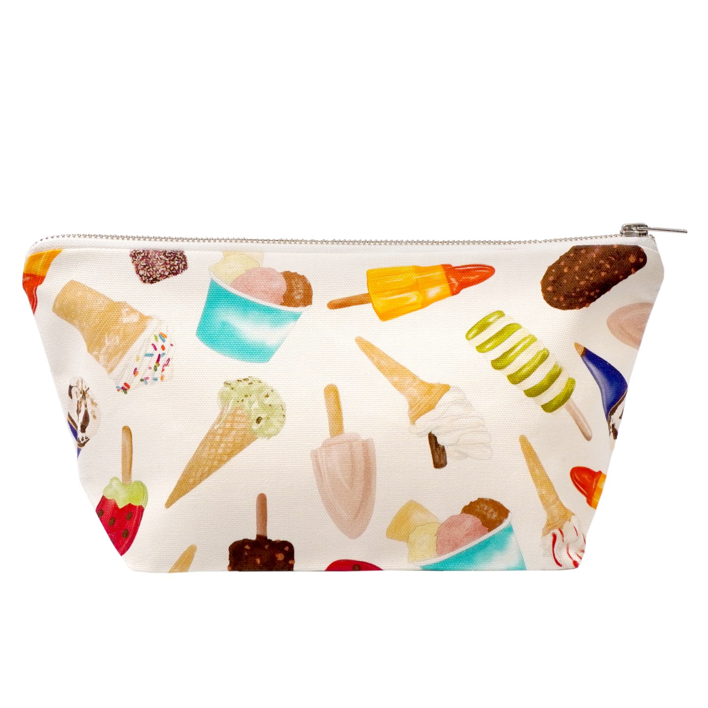 Ice Cream Wash Bag - British Made - Cosmetic Bag - Funny