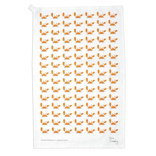 Gone Crabbing - Little Crab Tea Towel