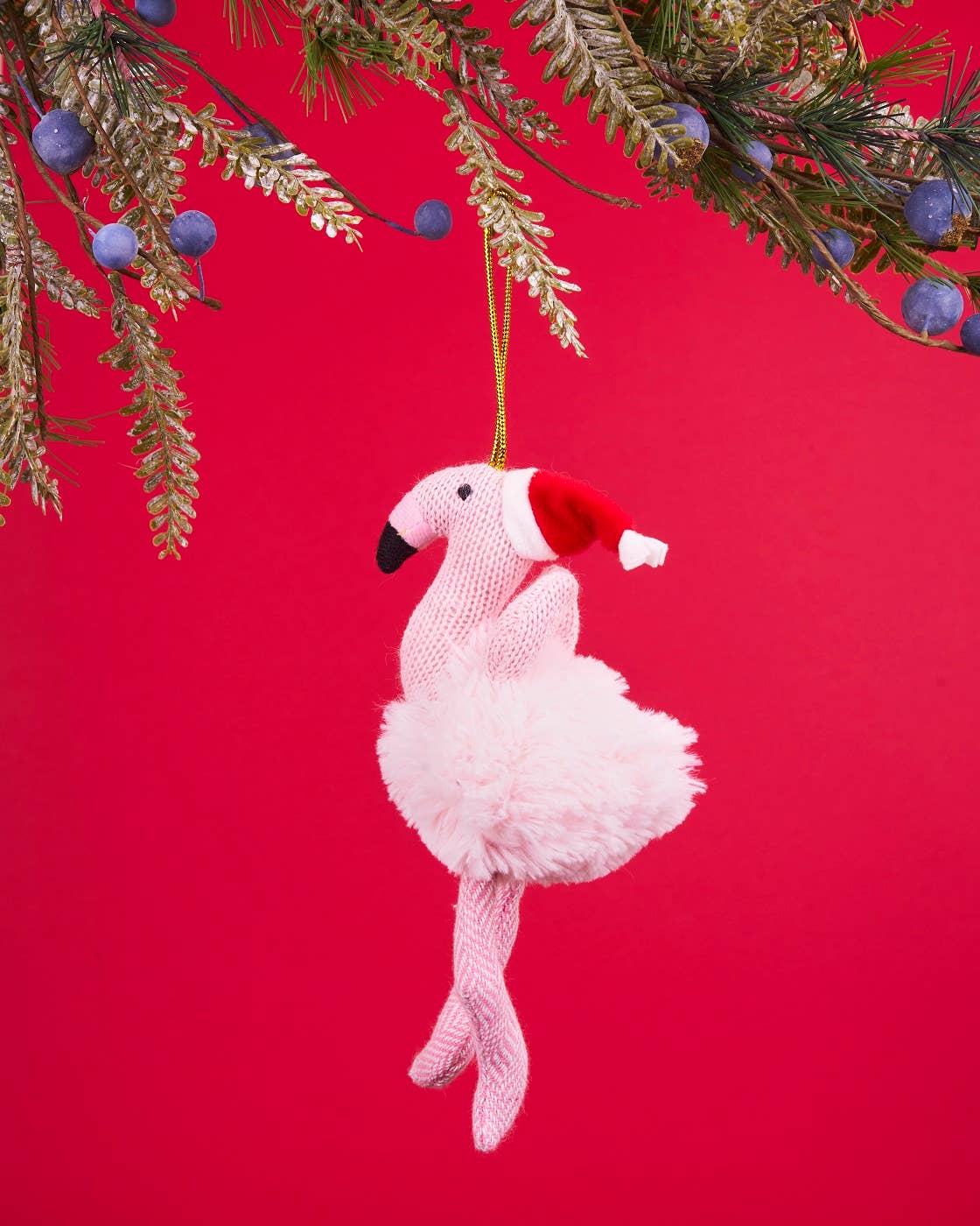 Flamingo Christmas Decoration, Unique Christmas Decor