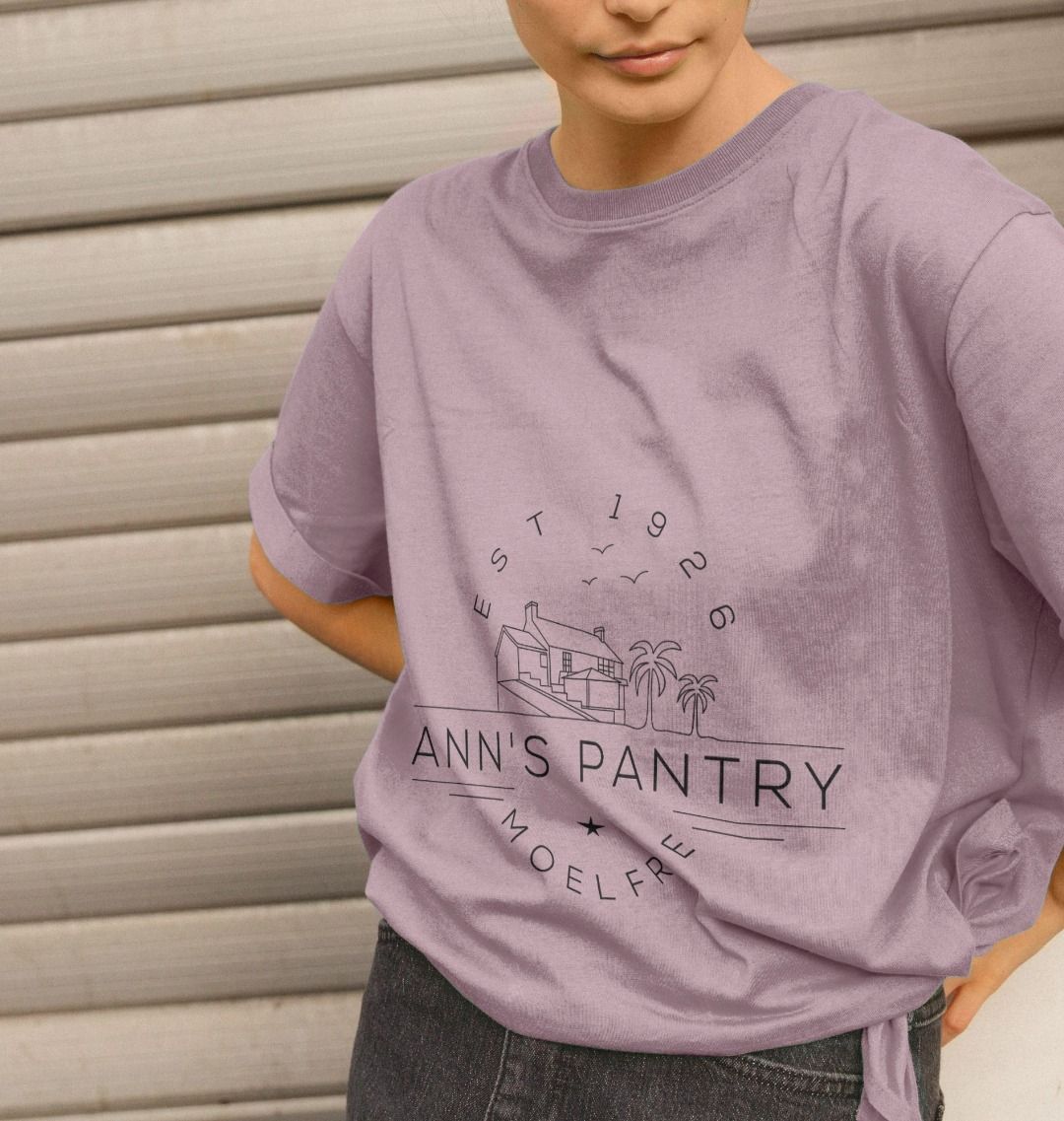Ann's Pantry Women's Boxy tee Logo 1