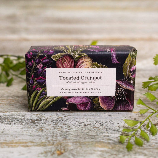 Toasted Crumpet - Pomegranate & Mulberry Soap (Mulberry Collection)