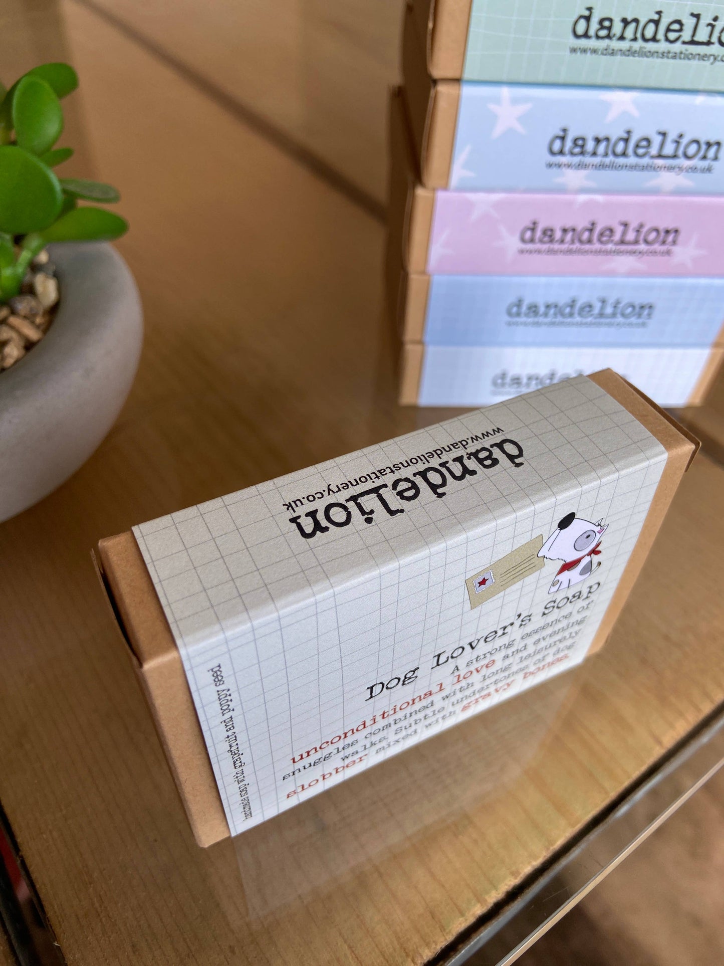 Dandelion Stationery - Dog Lover's Soap - Humorous Soap Gift