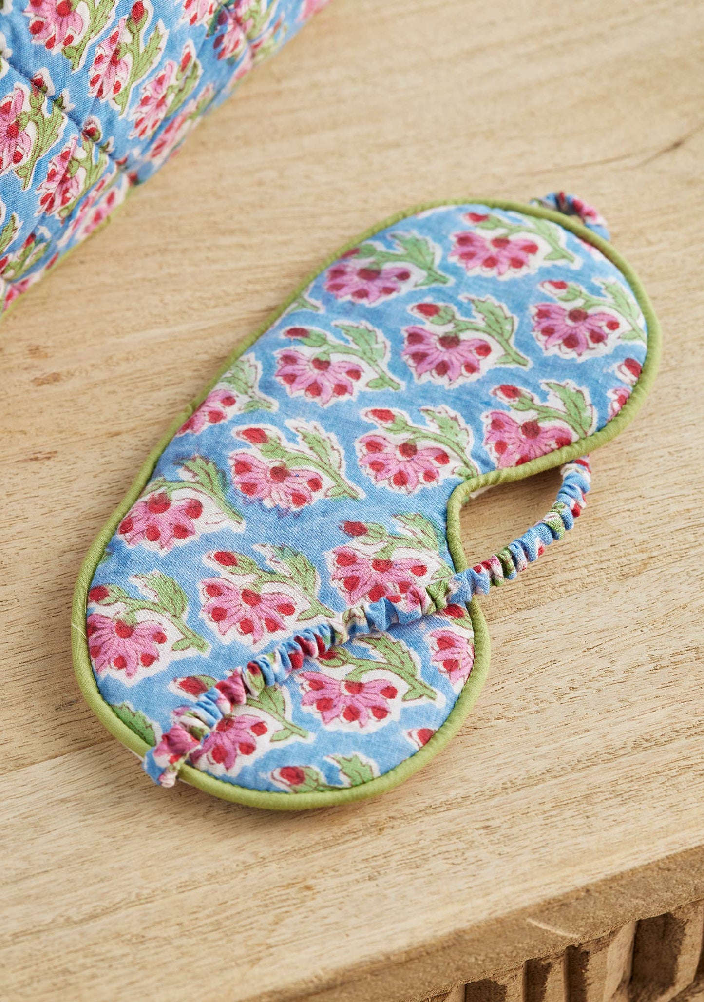 Namaste - Shvanthi Reversible Block Print Eye Mask