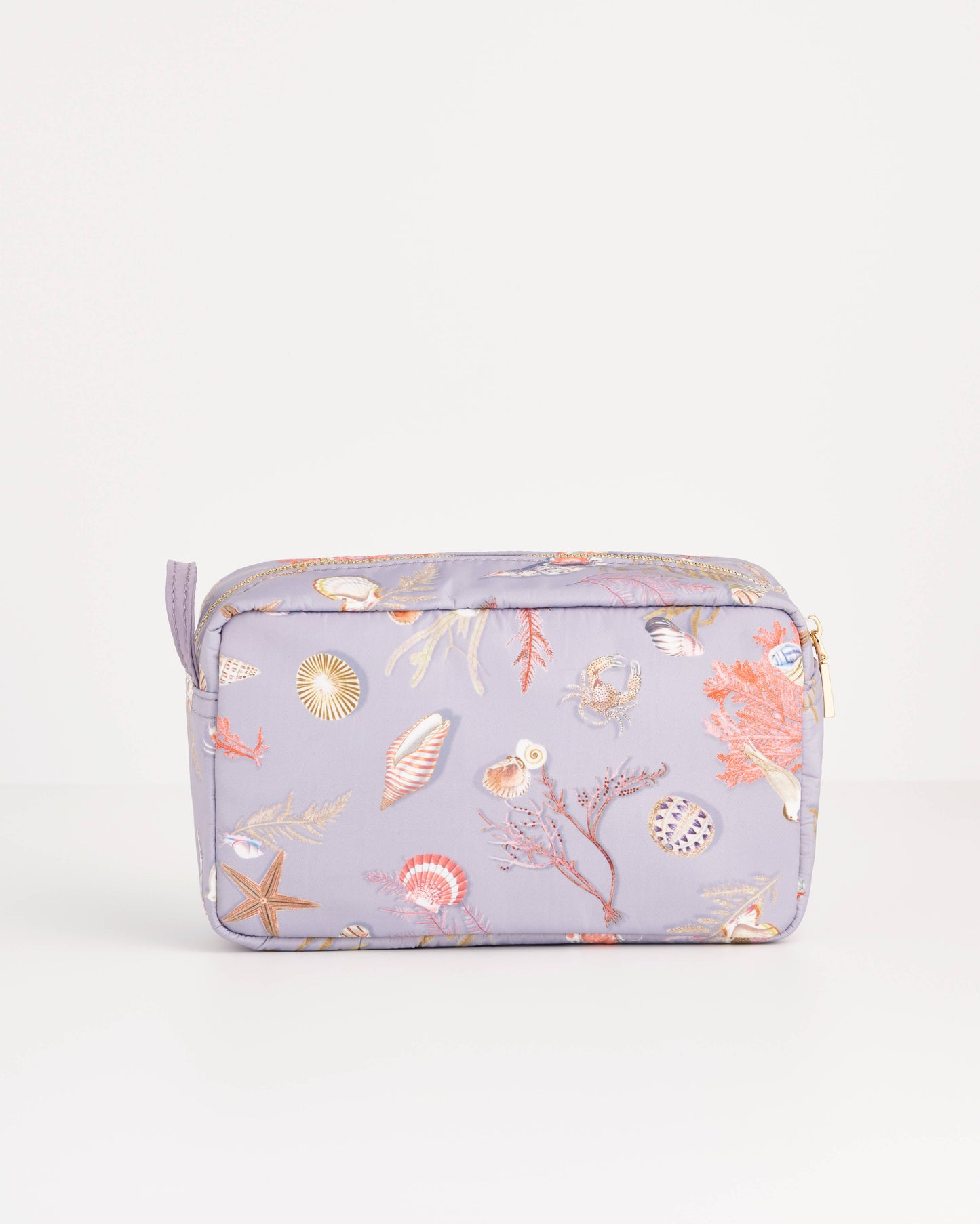 FABLE Whispering Sands Powder Blue Cosmetic Pouch