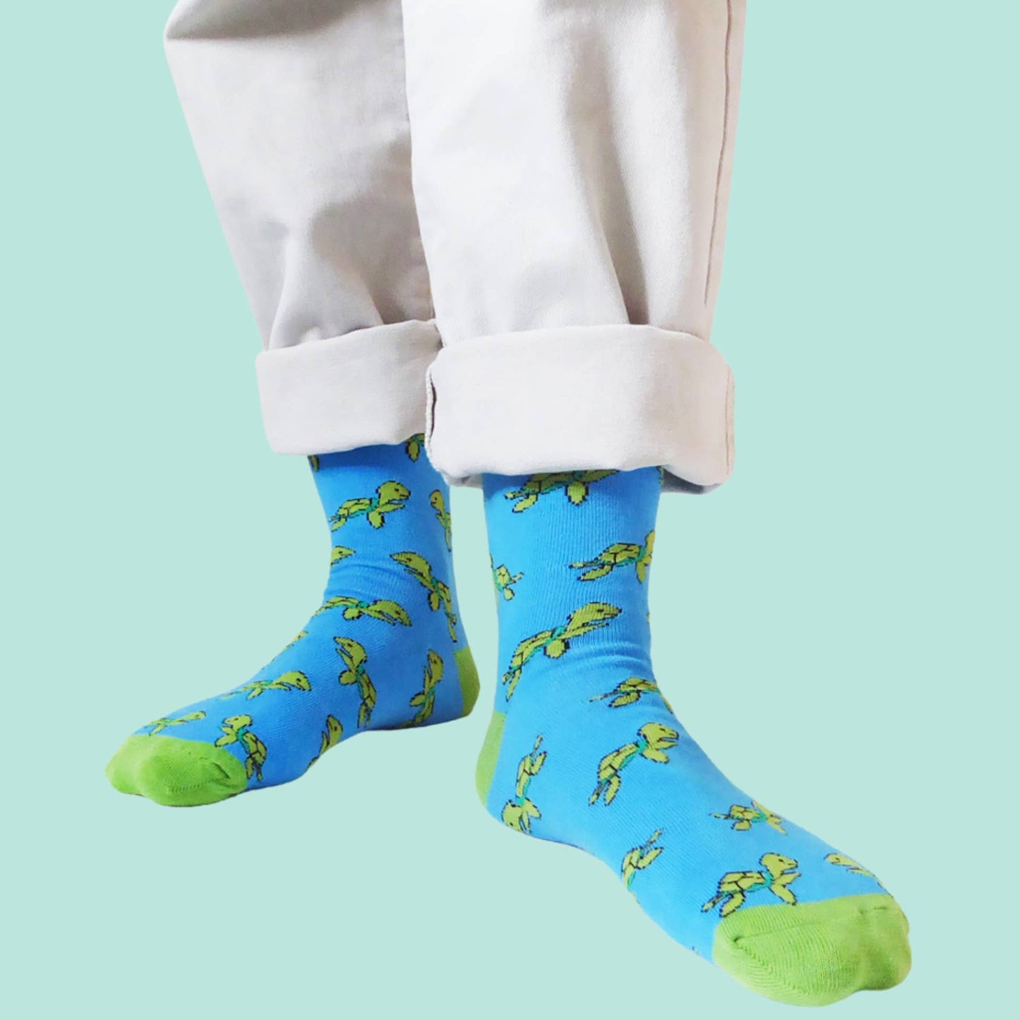 Bare Kind - Turtle Socks