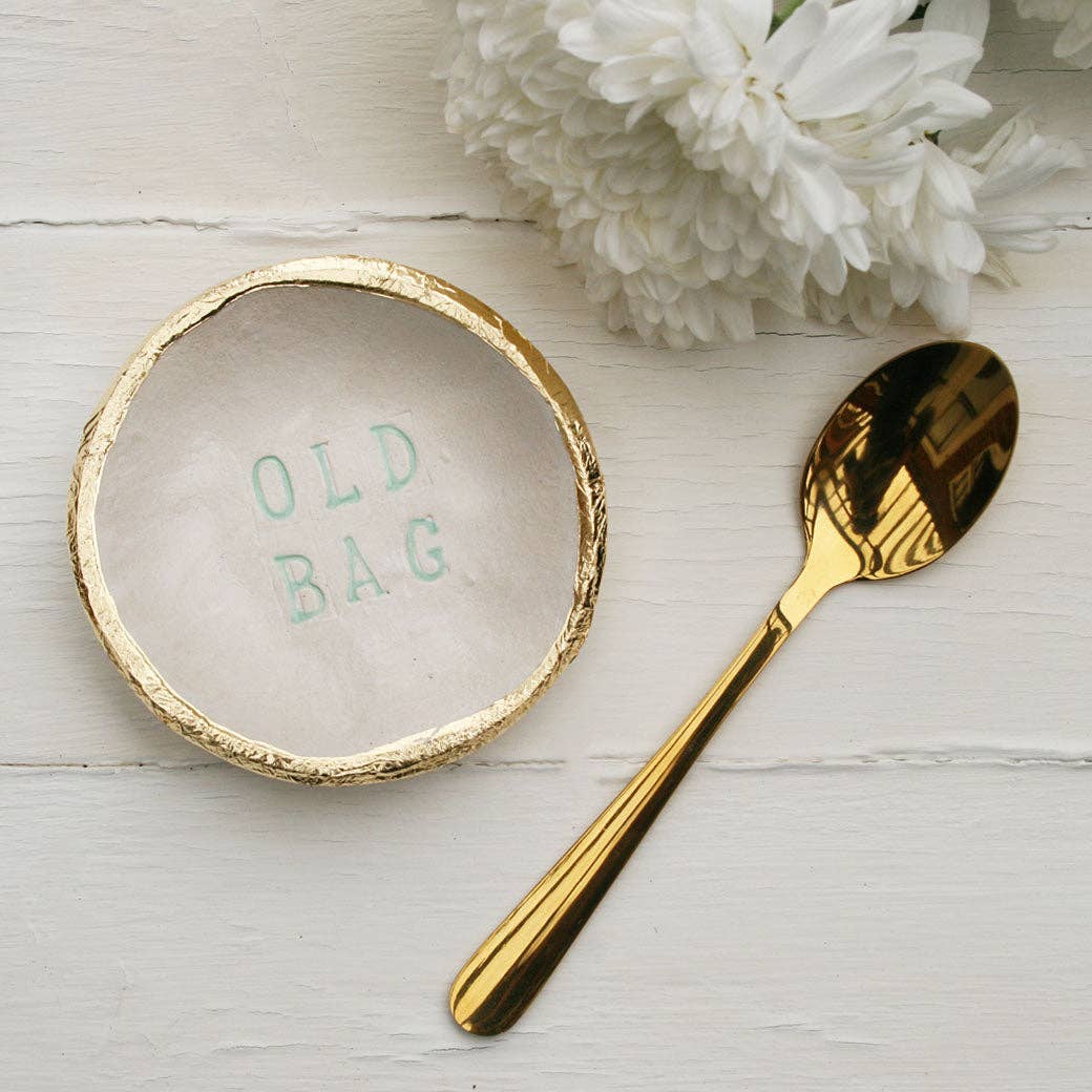 Old Bag Tea Bag Saucer