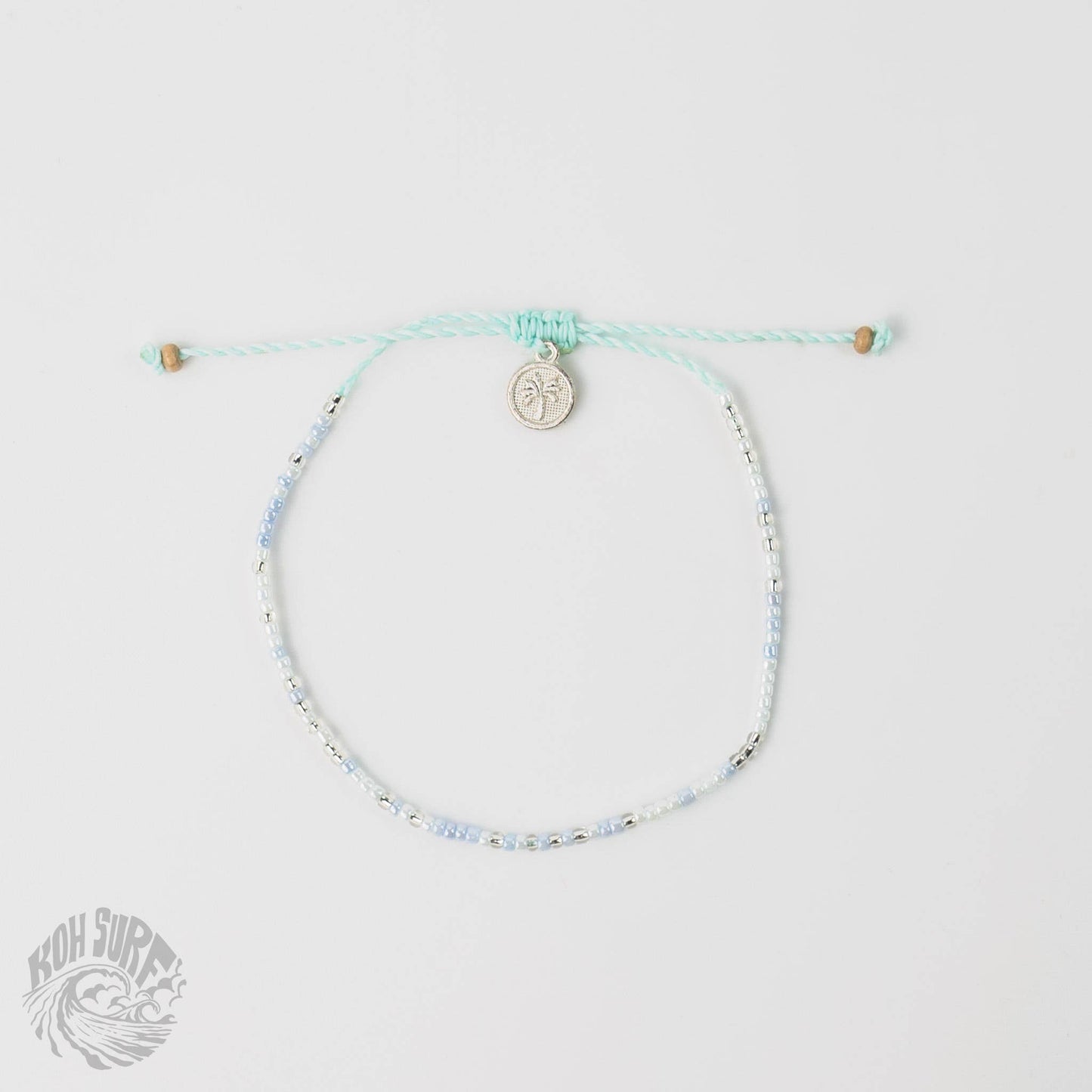 Pineapple Island -  Alila Dainty Beaded Bracelet, Surf Jewelry by Koh Surf: Pink Tones