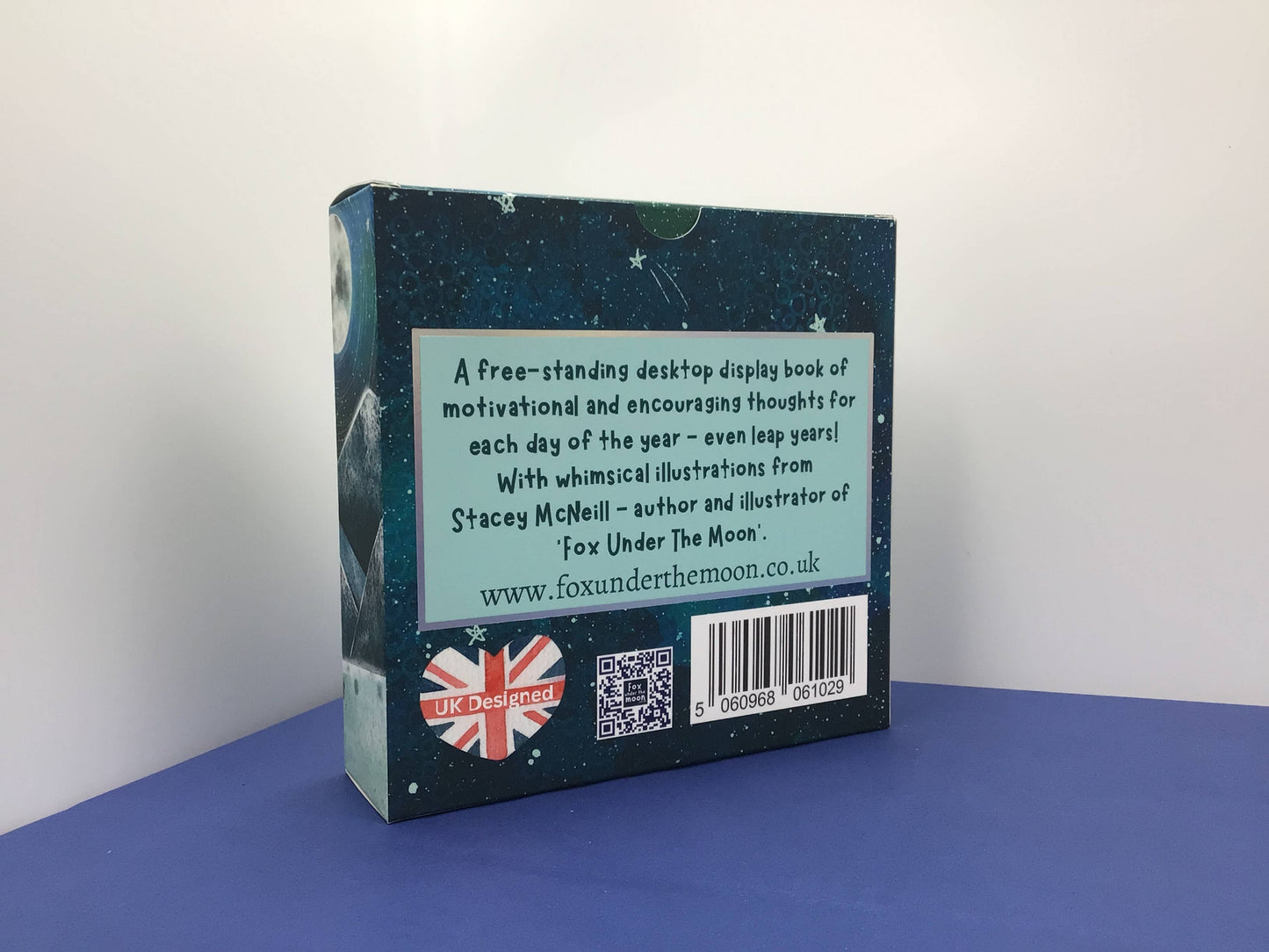 Fox Under The Moon - Thought For The Day: 366 Desktop Quotes - UNDATED