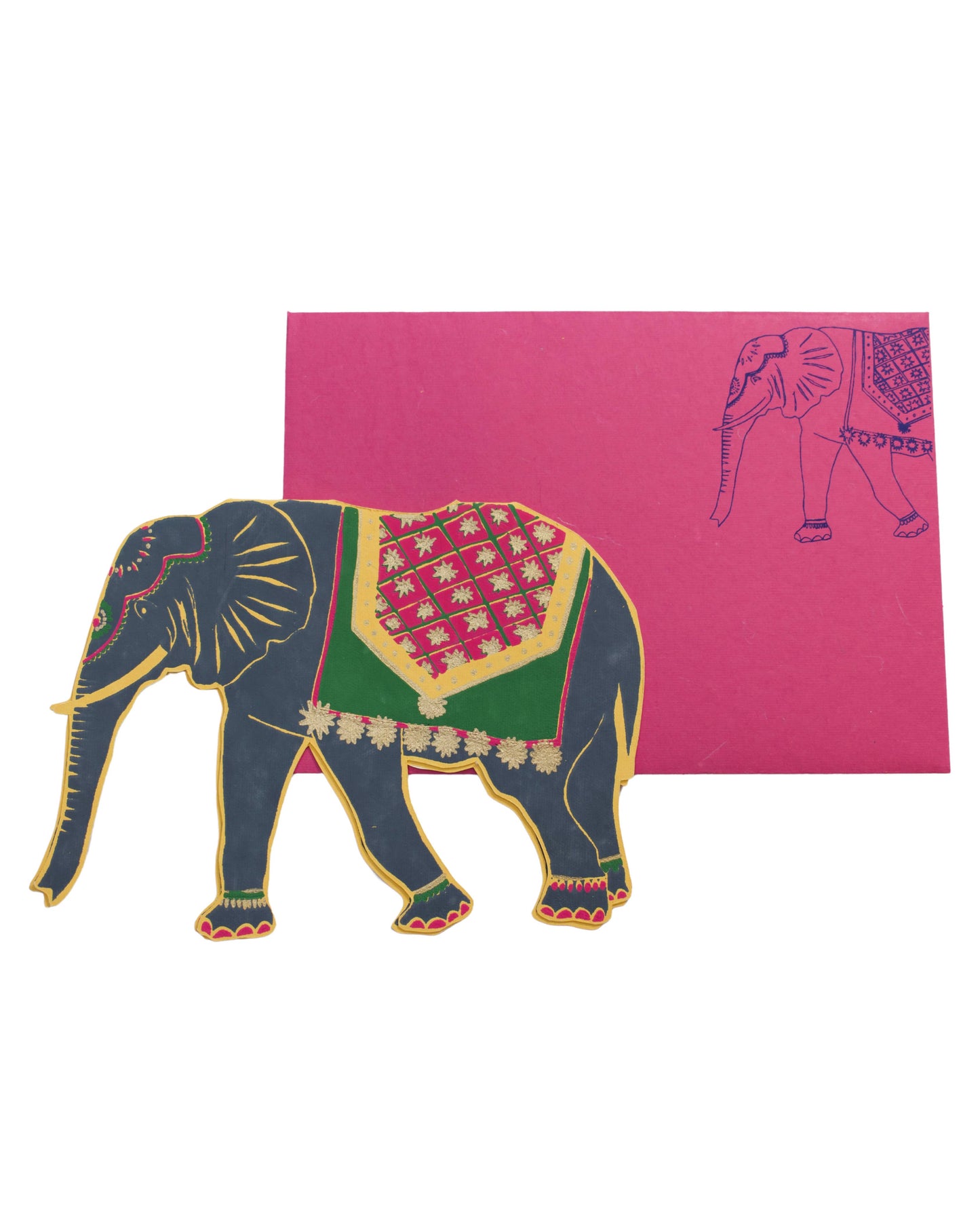 East End Press Elephant Greeting Card