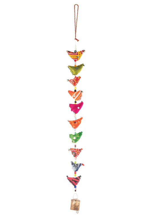 Namaste - Decorative String of 10 Indian Birds